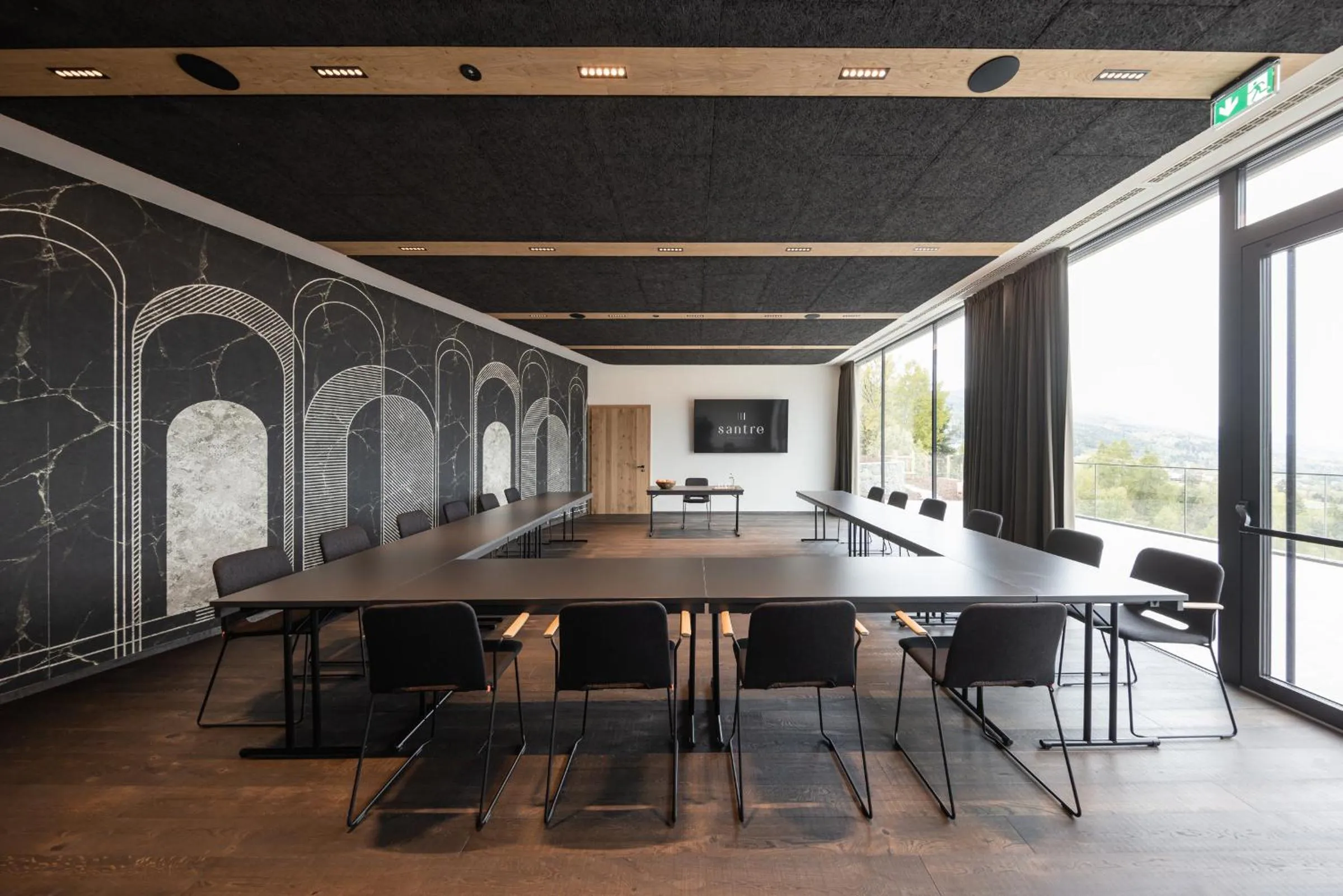 Meeting/conference room in Santre dolomythic home
