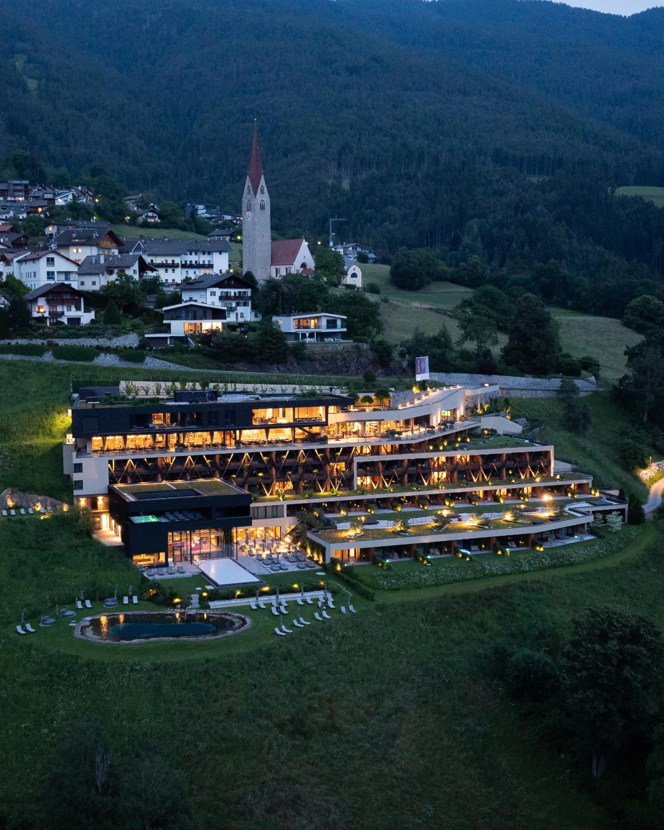 Property building in Santre dolomythic home