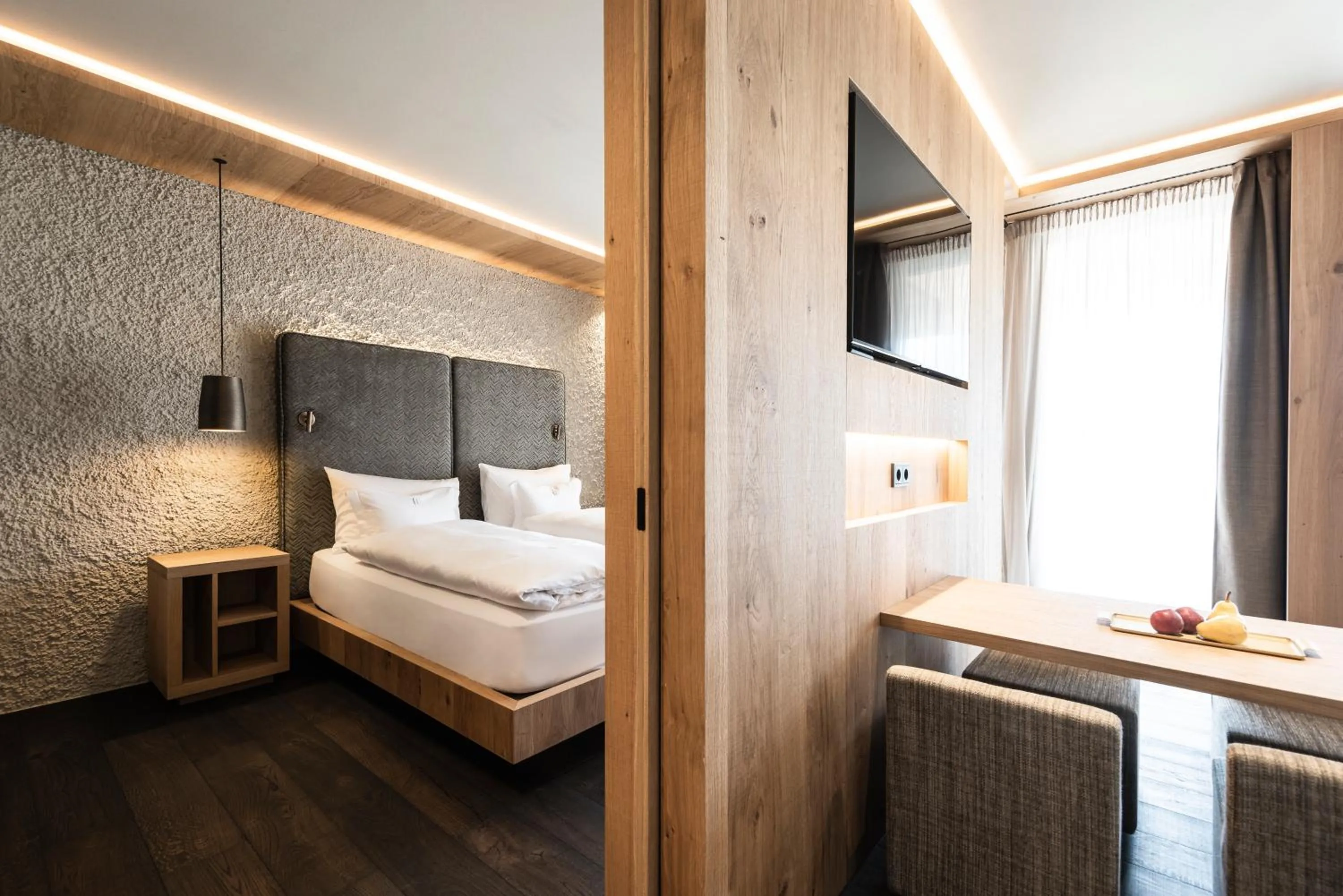 Living room, Bed in Santre dolomythic home