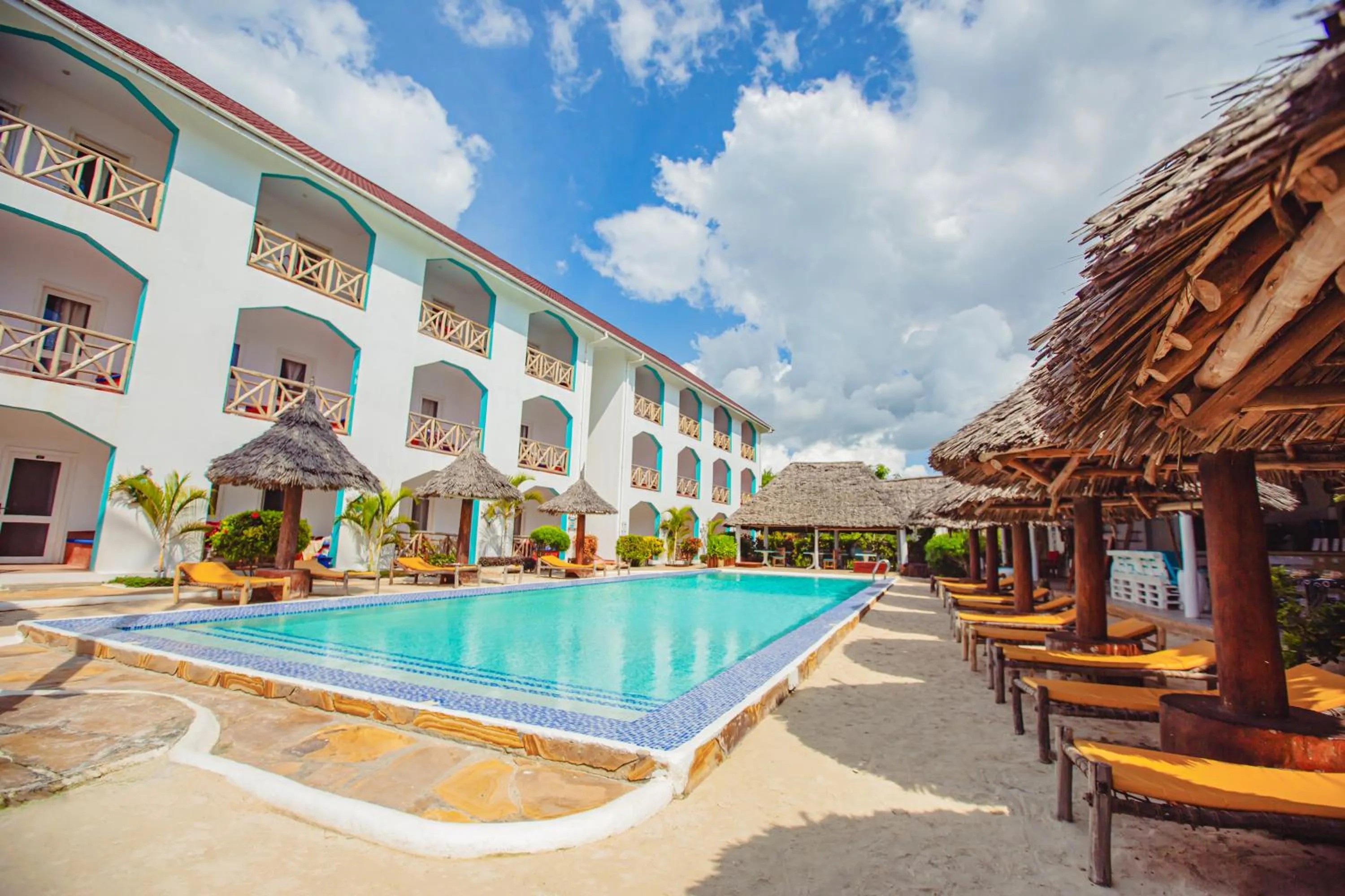 Property building in AHG Sun Bay Mlilile Beach Hotel