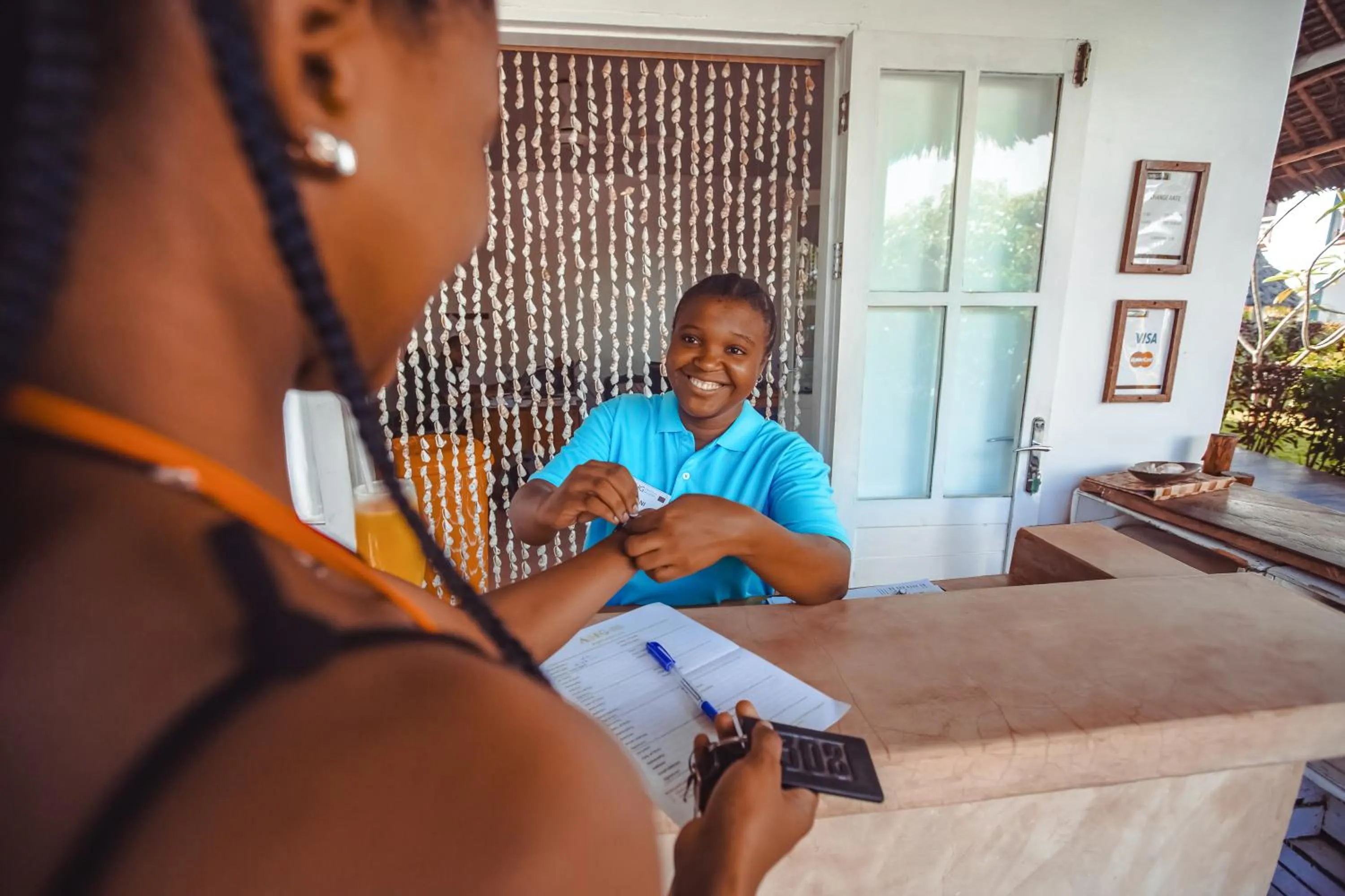 Staff in AHG Sun Bay Mlilile Beach Hotel