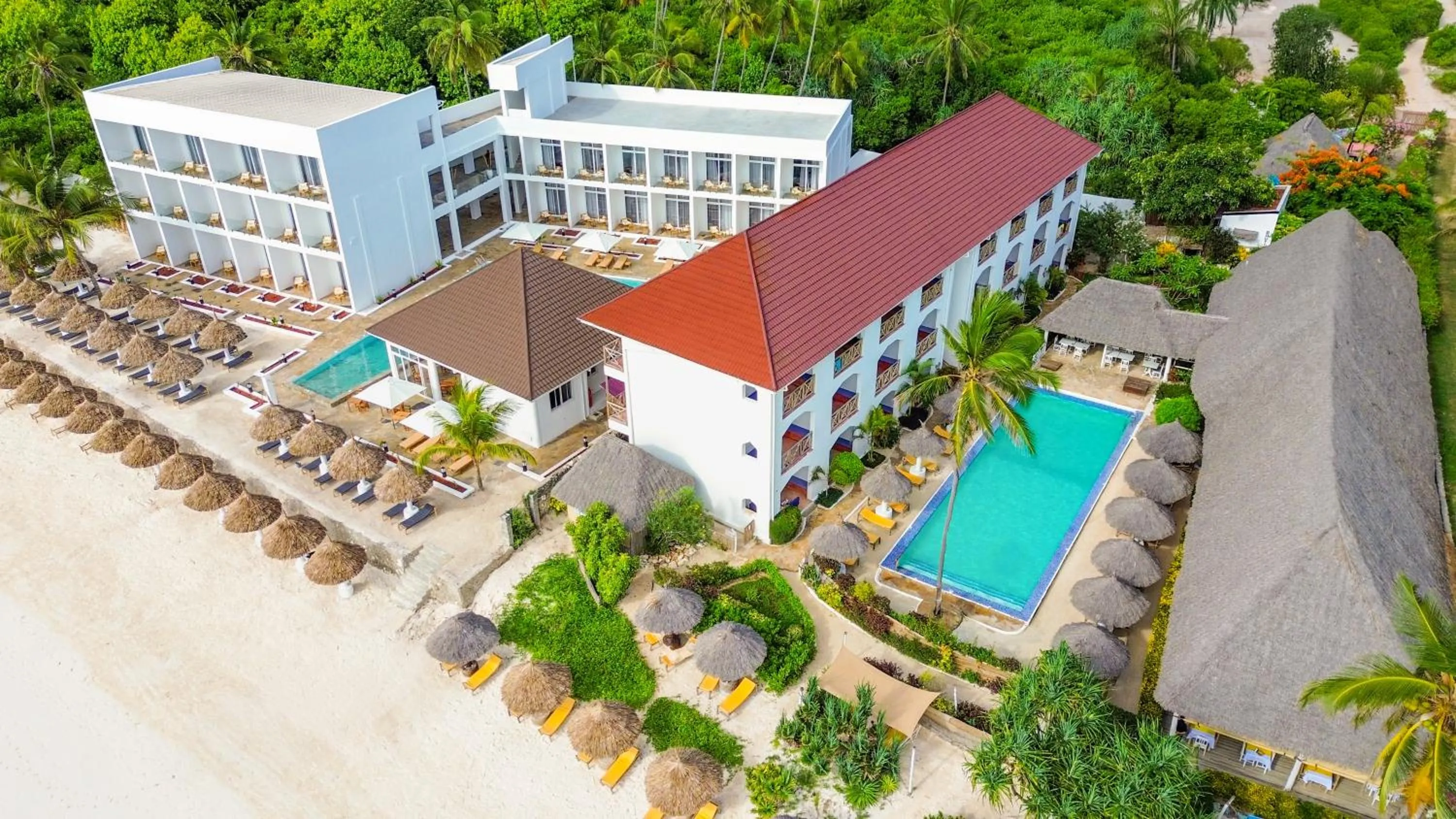 Bird's eye view in AHG Sun Bay Mlilile Beach Hotel