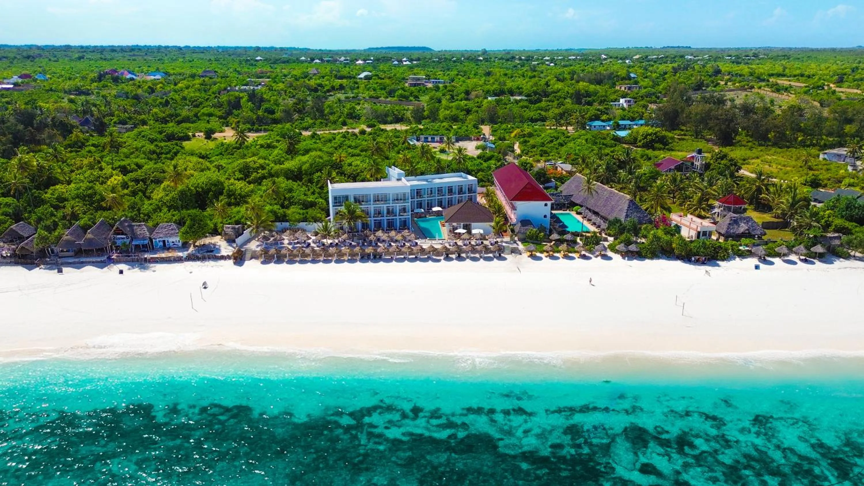 Property building in AHG Sun Bay Mlilile Beach Hotel