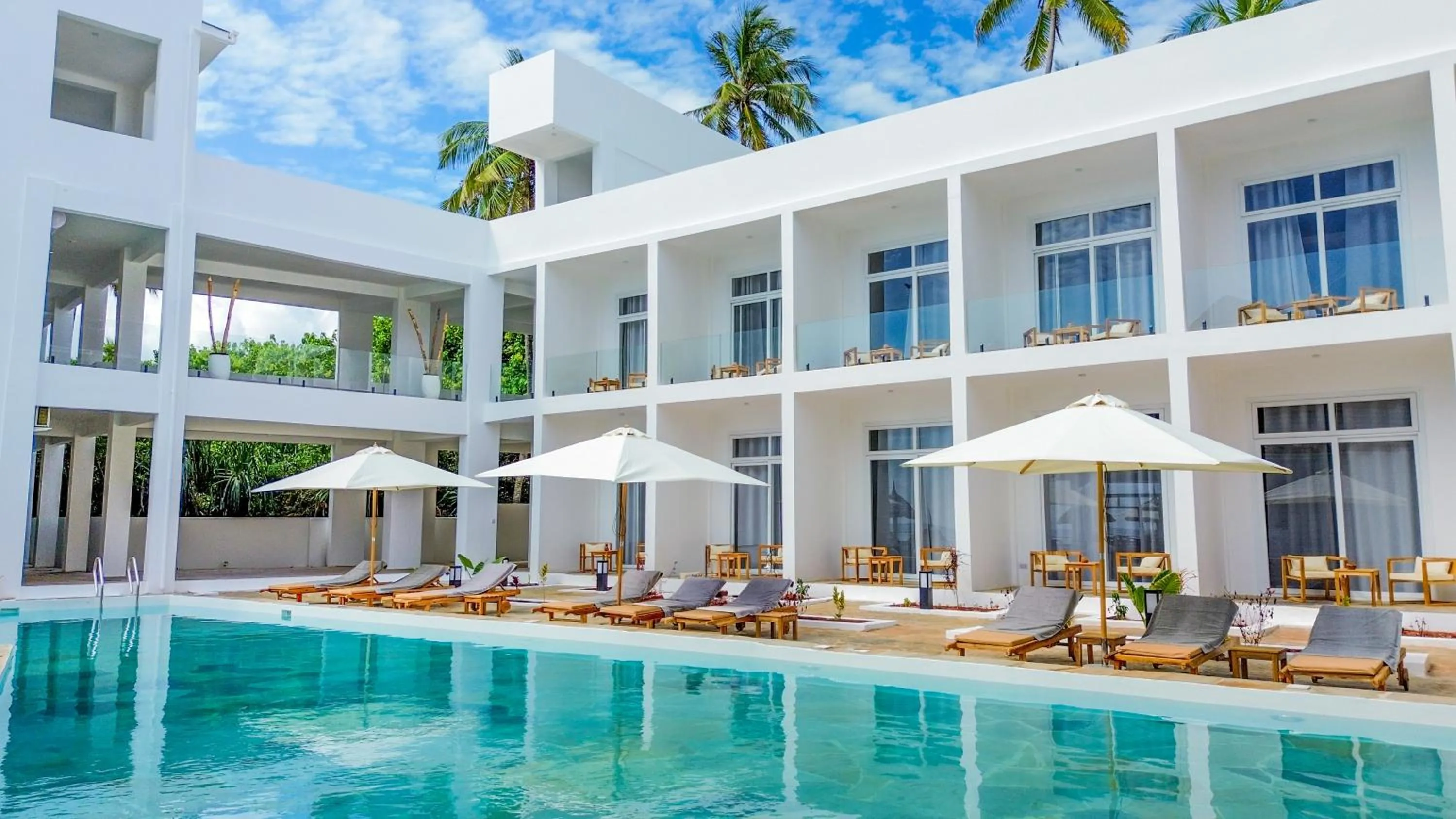 Swimming pool in AHG Sun Bay Mlilile Beach Hotel