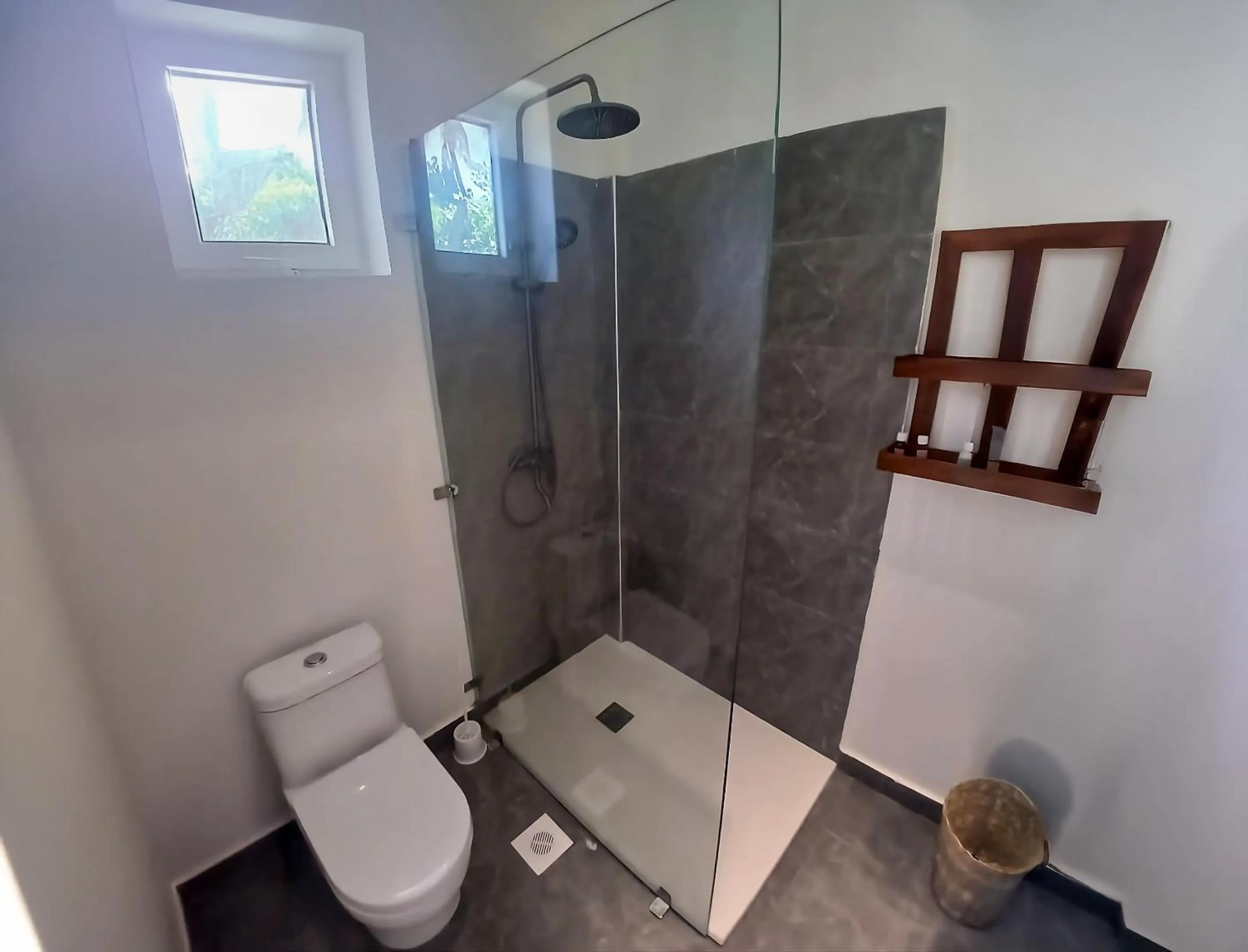 Shower in AHG Sun Bay Mlilile Beach Hotel