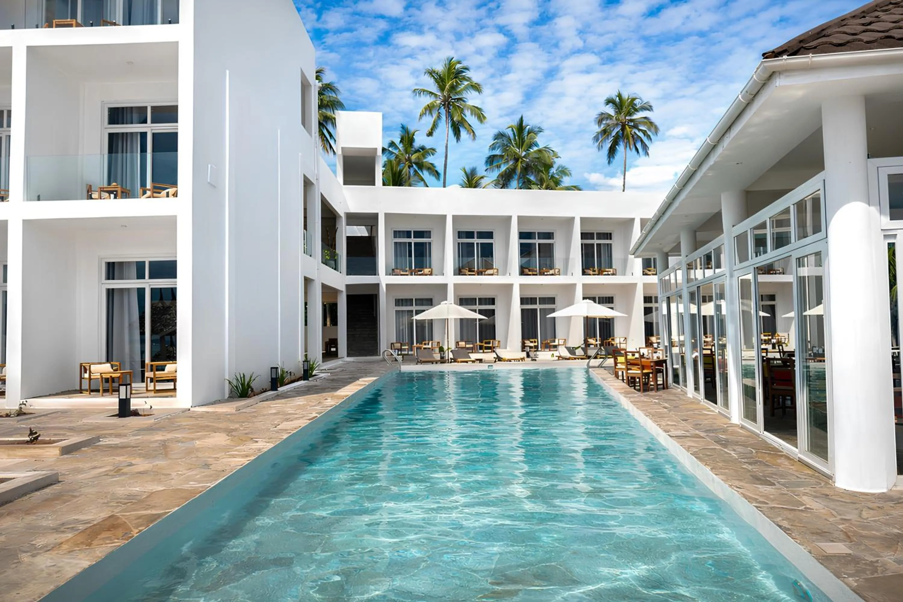 Property building in AHG Sun Bay Mlilile Beach Hotel