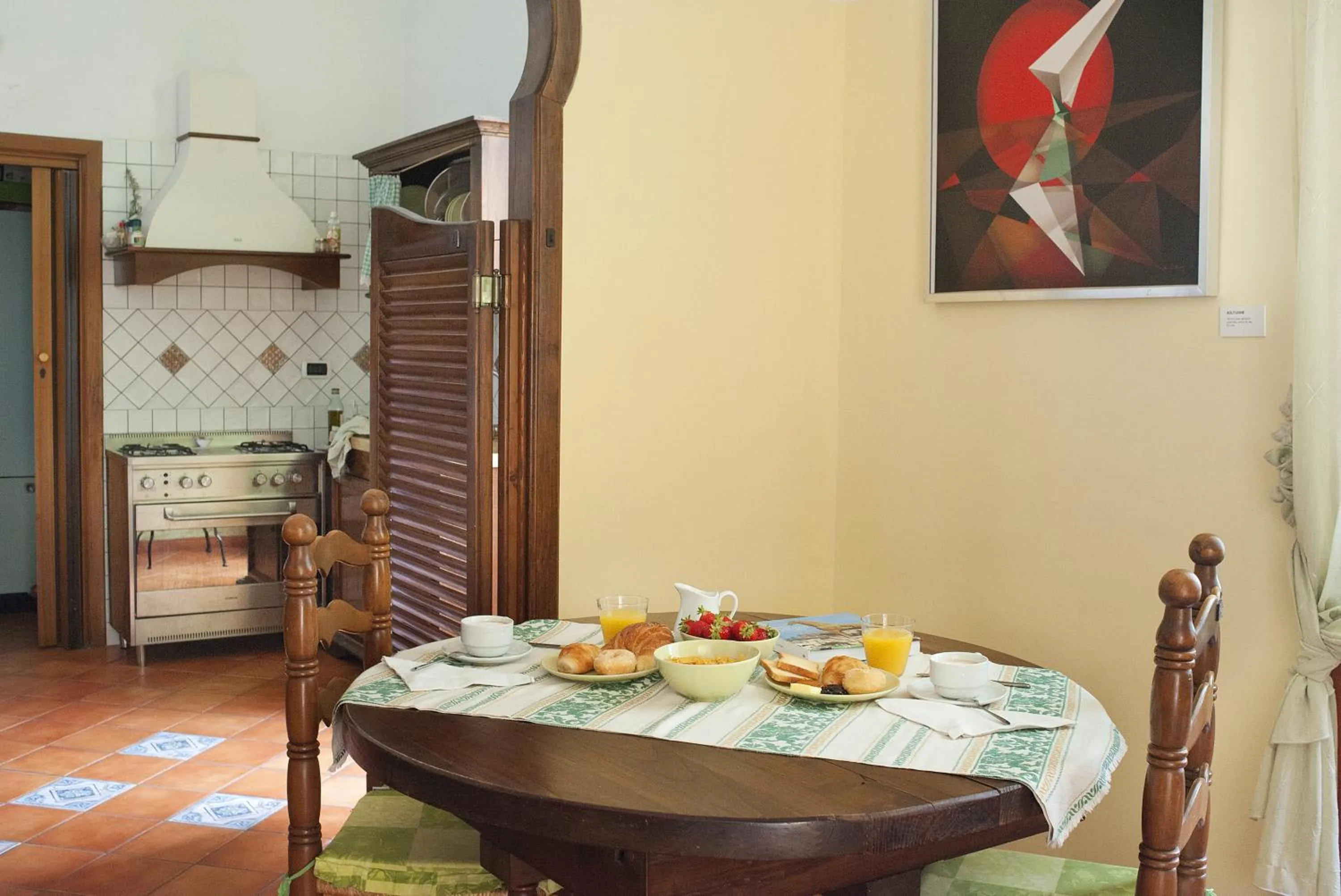 Continental breakfast in Areamare