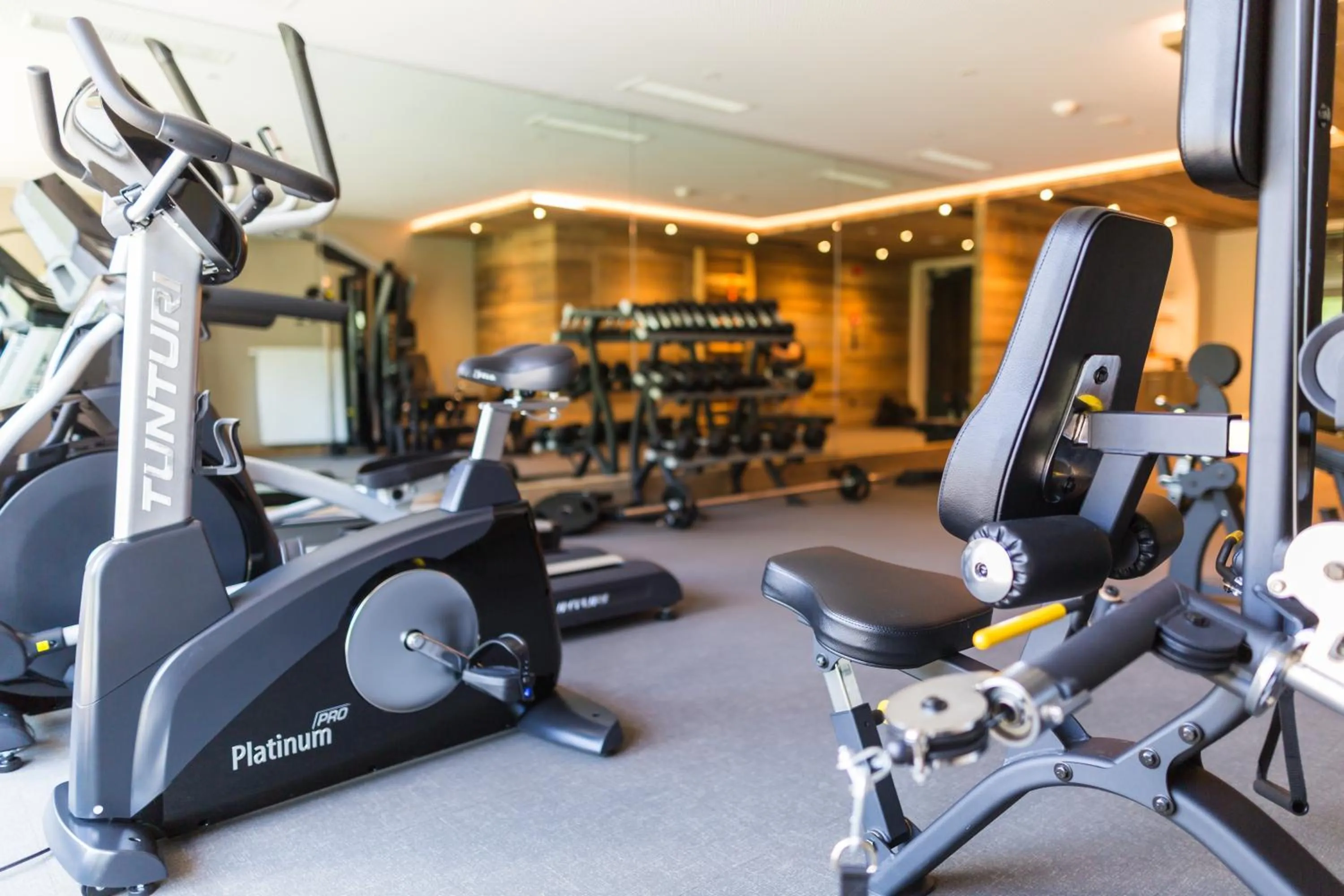 Fitness centre/facilities in Vitalpina Hotel Magdalenahof
