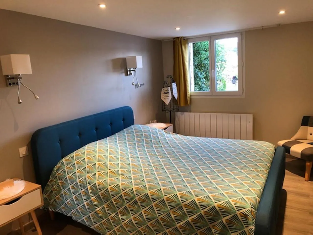 Bedroom, Bed in Gîte Lusitania