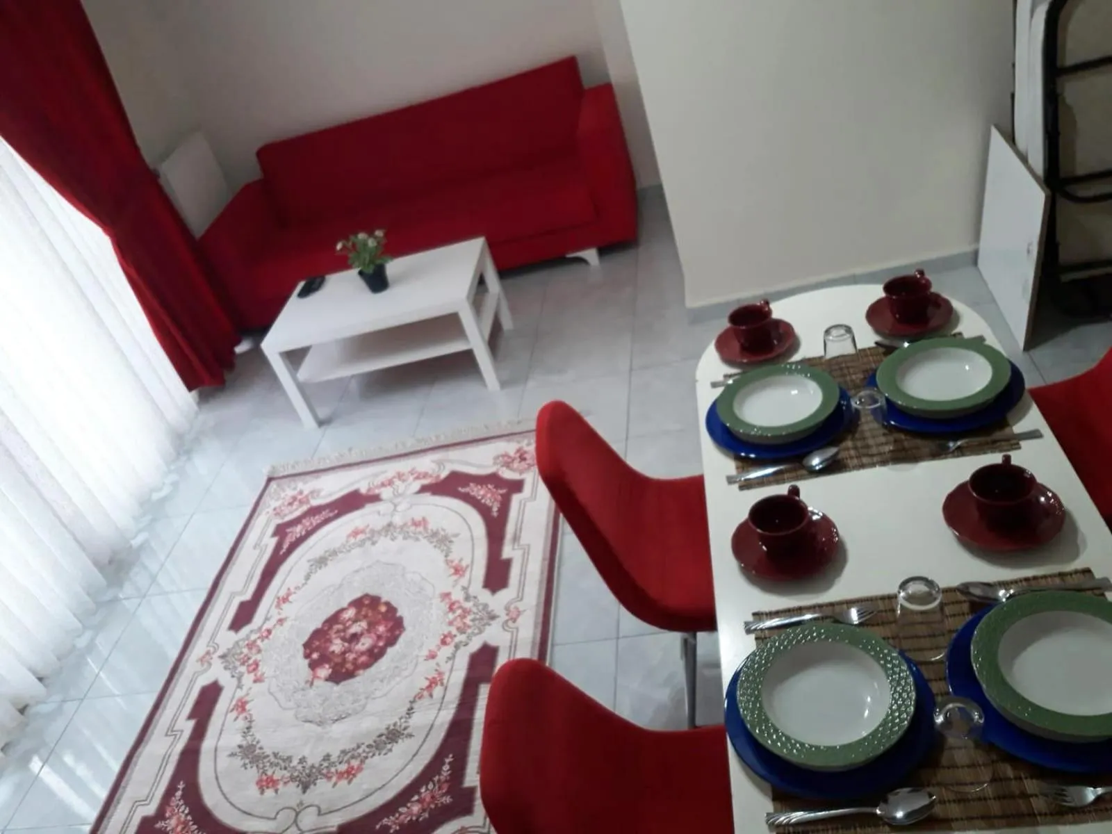 Living room in Asteria House