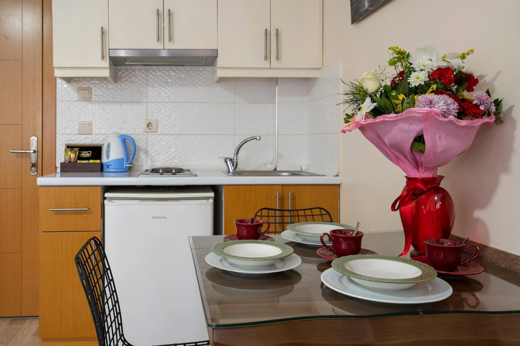 Kitchen or kitchenette in Asteria House