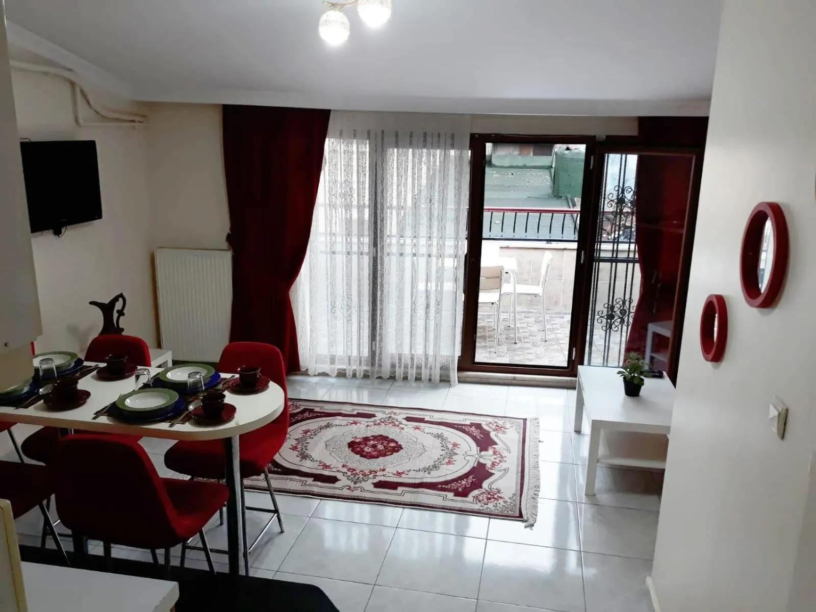 Living room in Asteria House