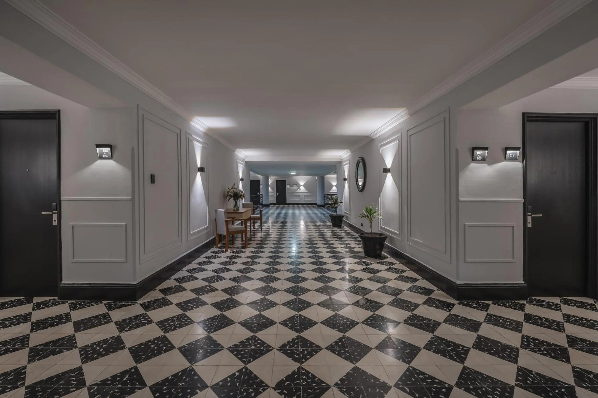 Patio in Gran Hotel Panamericana, Mérida