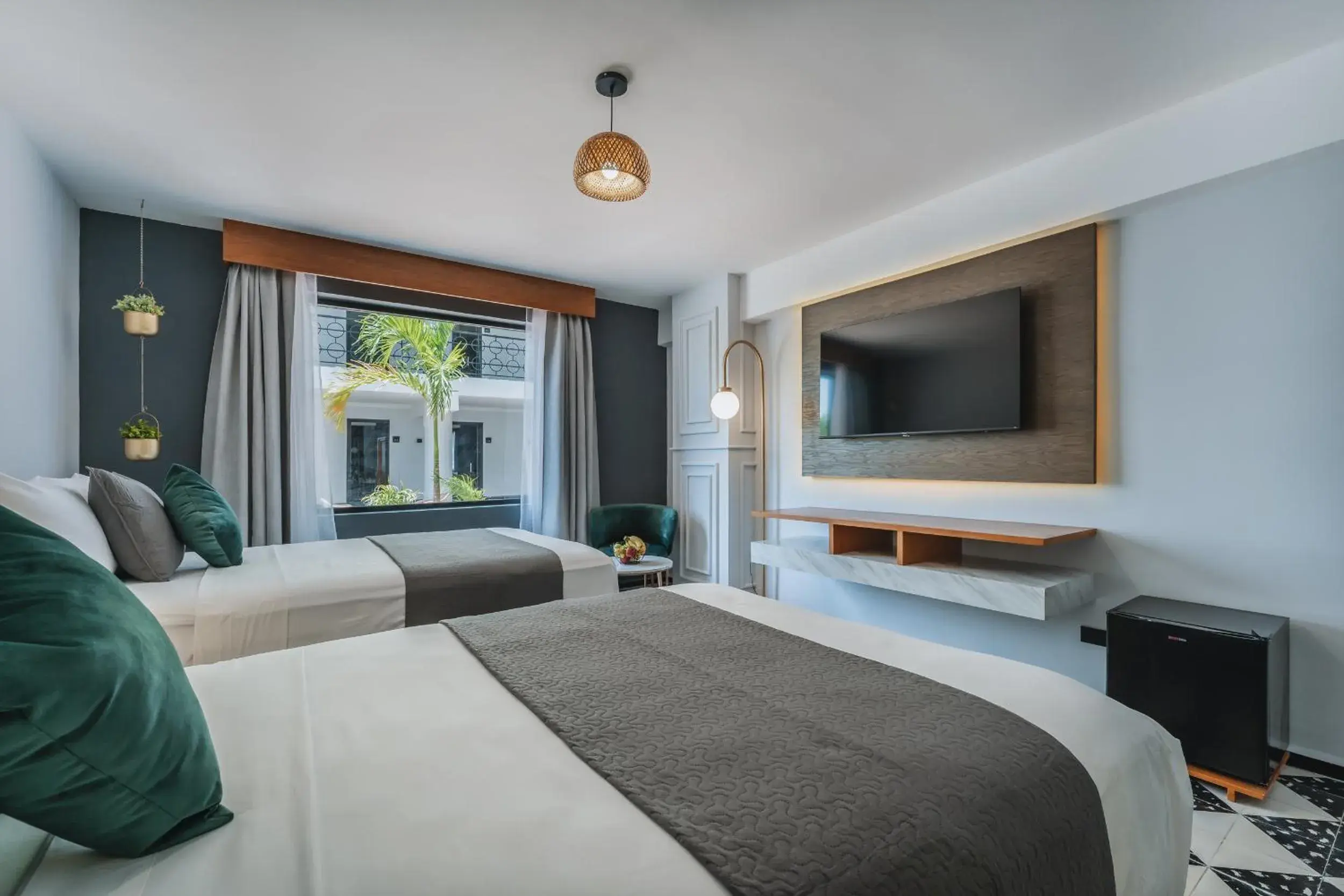 Bed in Gran Hotel Panamericana, Mérida Bed in Gran Hotel Panamericana, Mérida