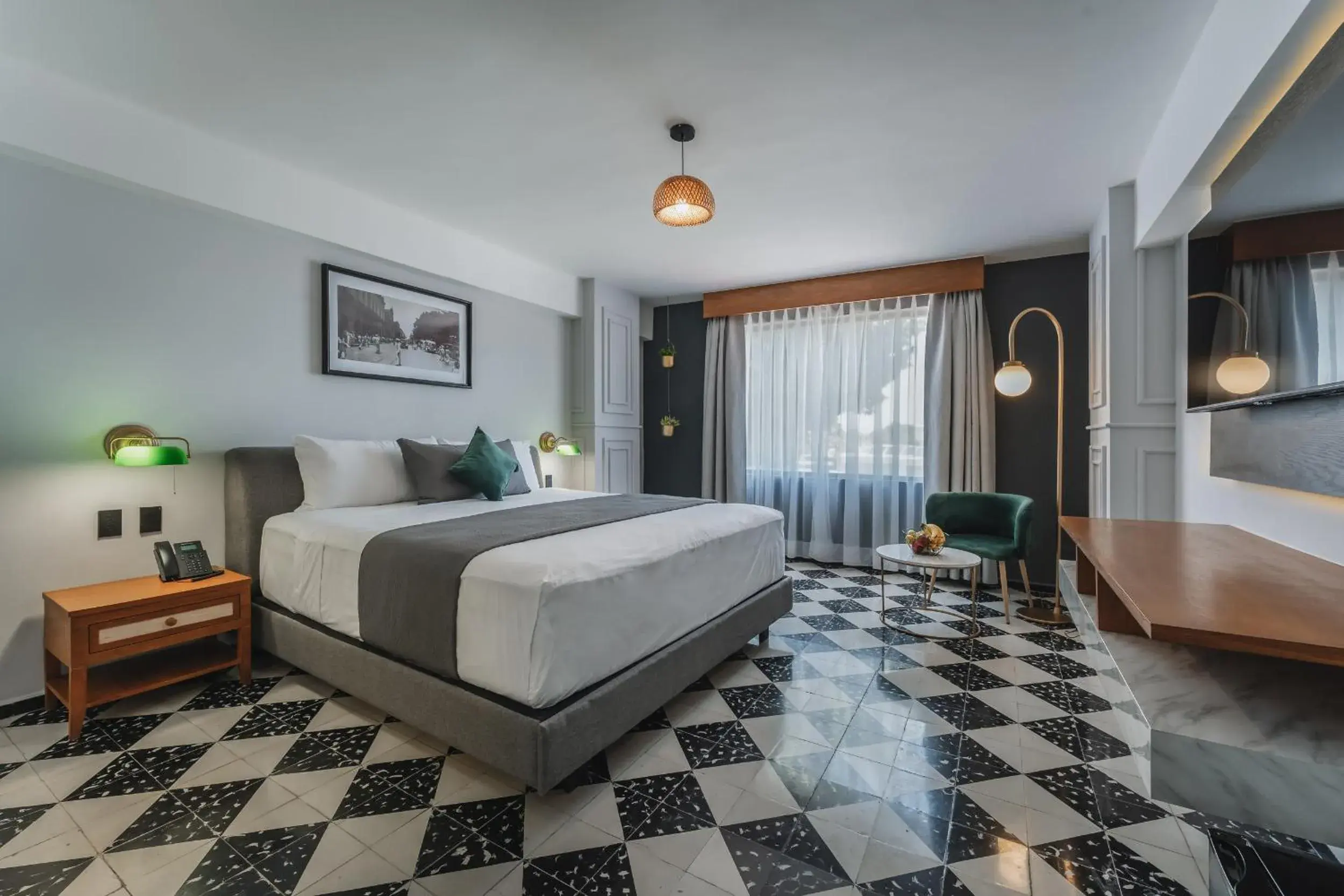 Deluxe King Room in Gran Hotel Panamericana, Mérida Deluxe King Room in Gran Hotel Panamericana, Mérida