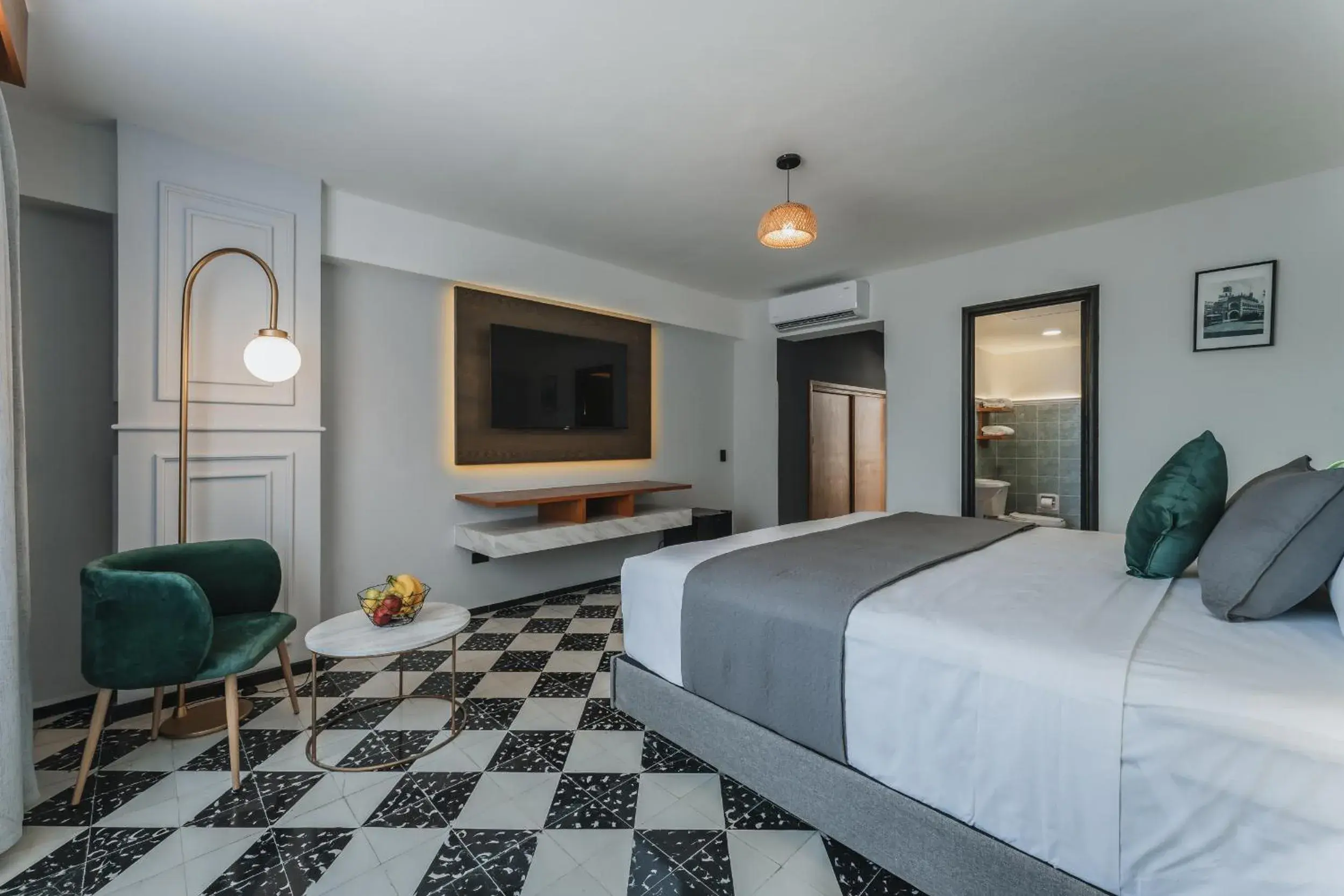 Bed in Gran Hotel Panamericana, Mérida Bed in Gran Hotel Panamericana, Mérida