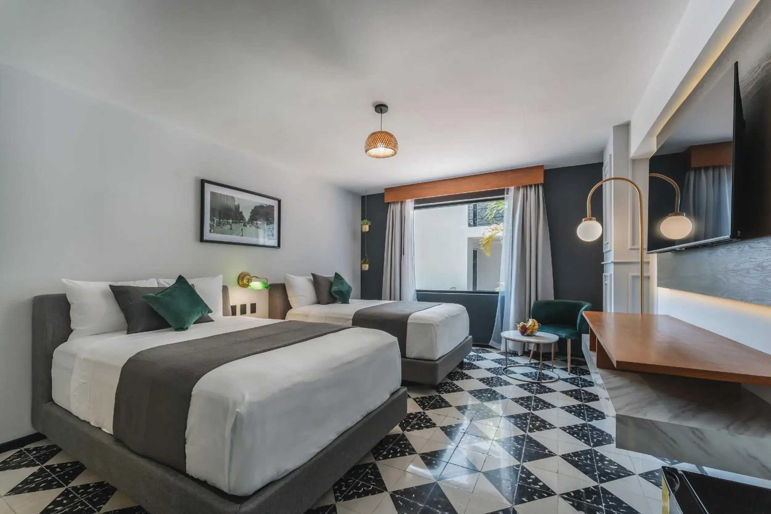 Bed in Gran Hotel Panamericana, Mérida Bed in Gran Hotel Panamericana, Mérida