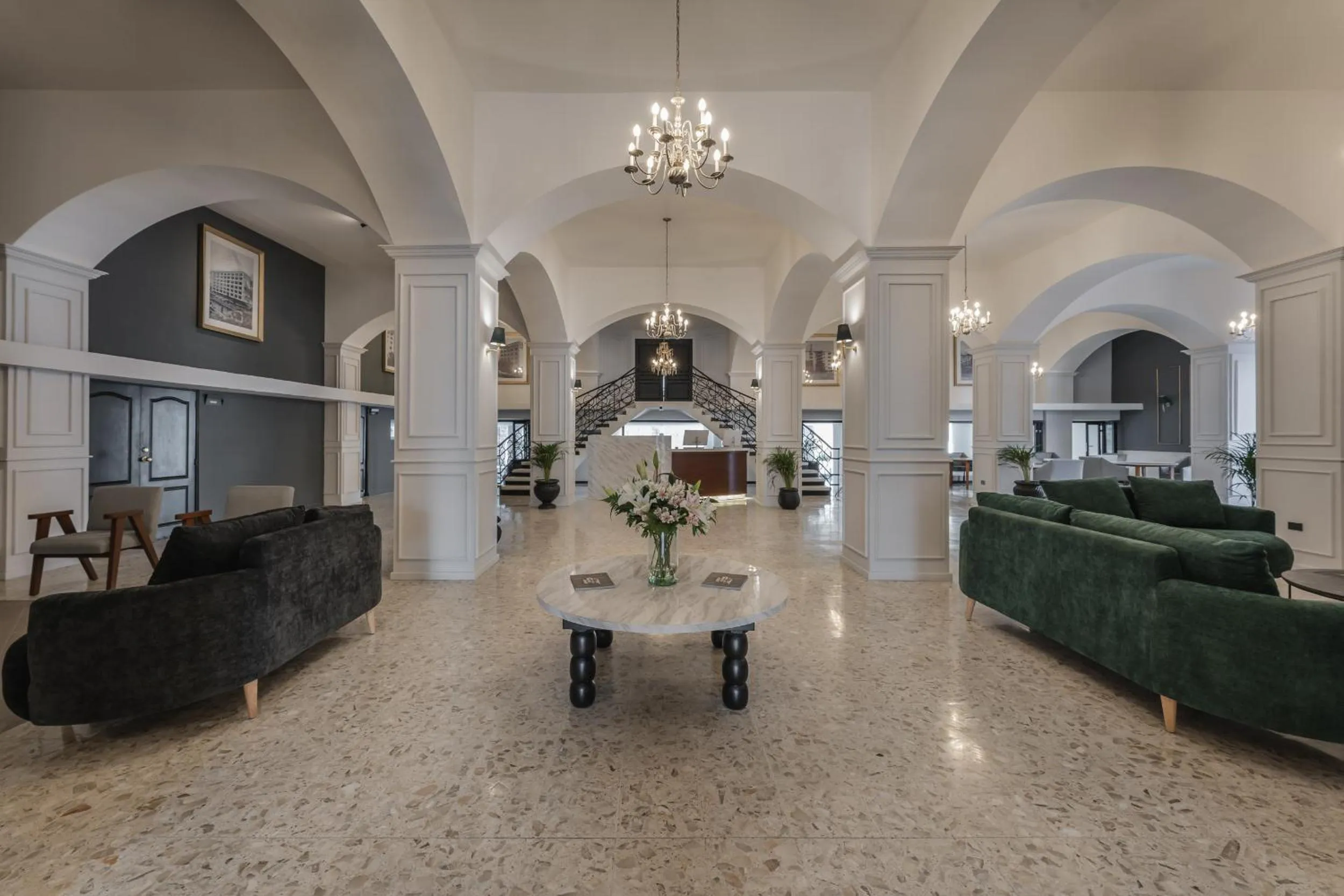 Lobby or reception in Gran Hotel Panamericana, Mérida