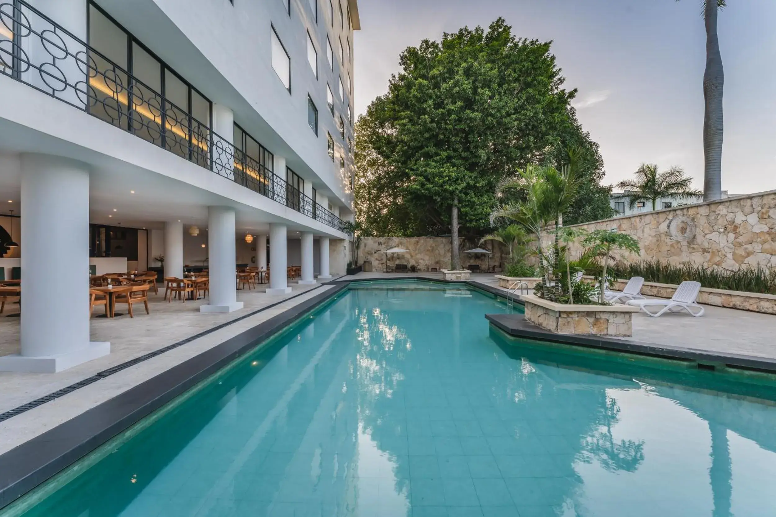 Property building in Gran Hotel Panamericana, Mérida Property building in Gran Hotel Panamericana, Mérida