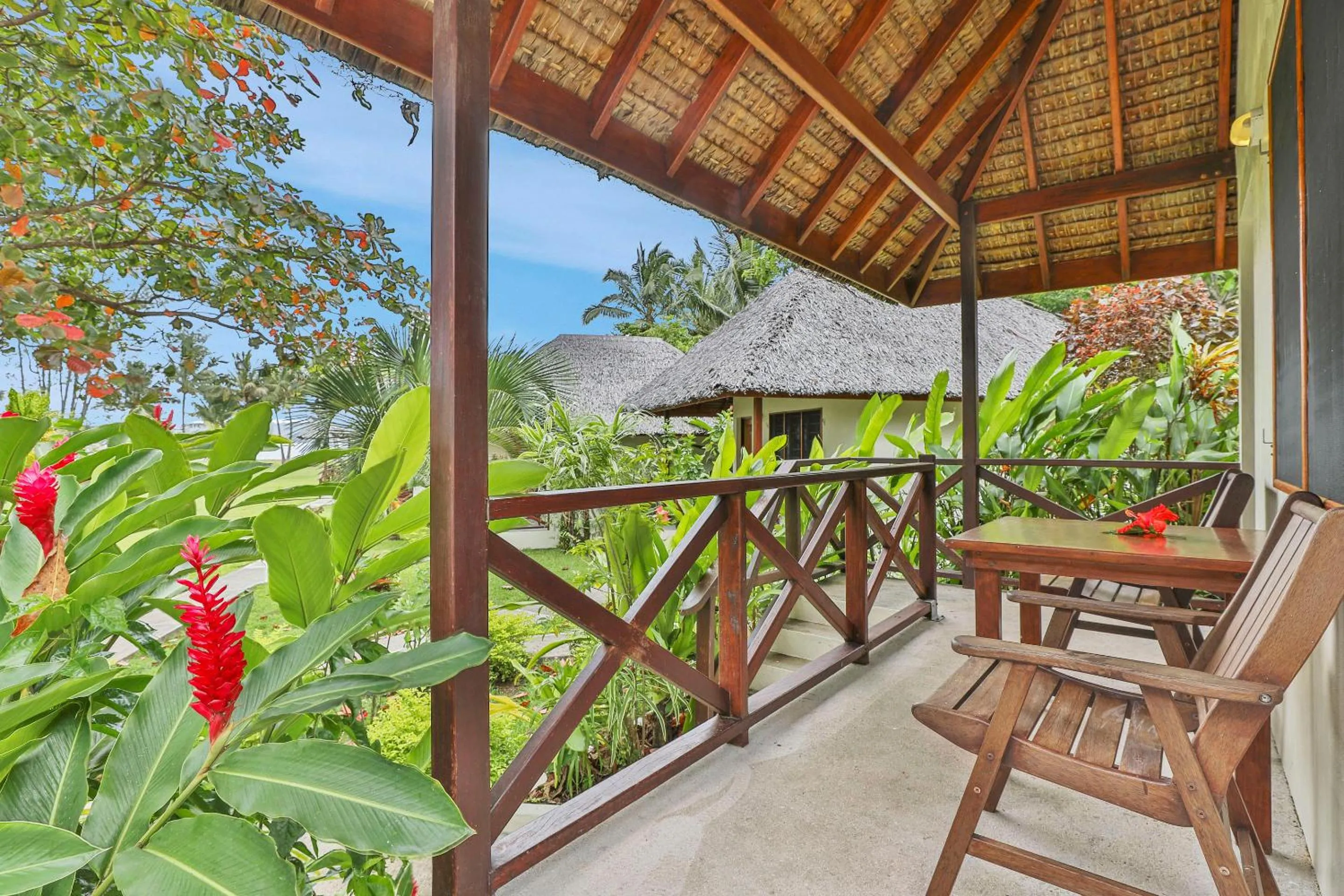 Balcony/Terrace in Beachfront Resort