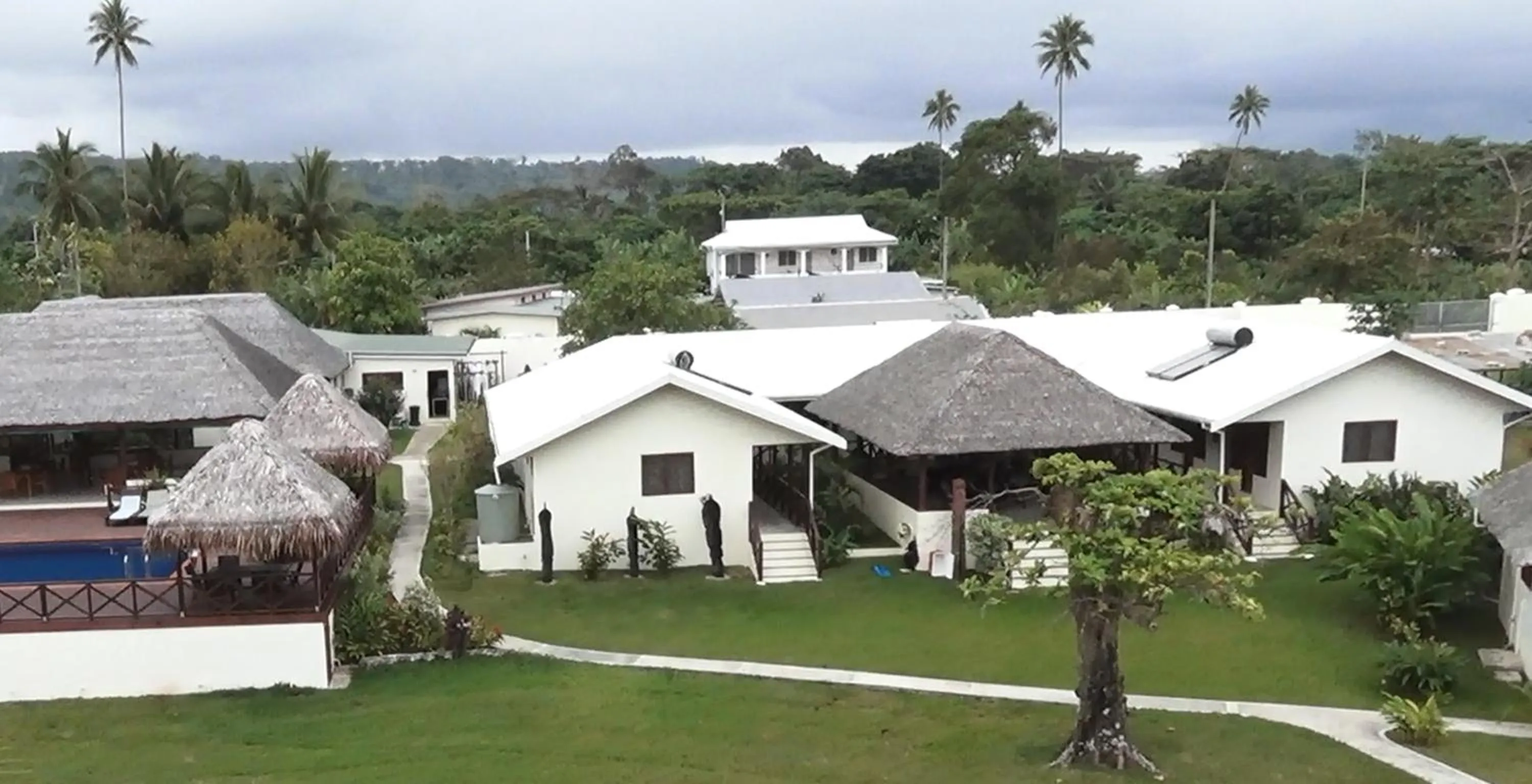 Bird's eye view in Beachfront Resort