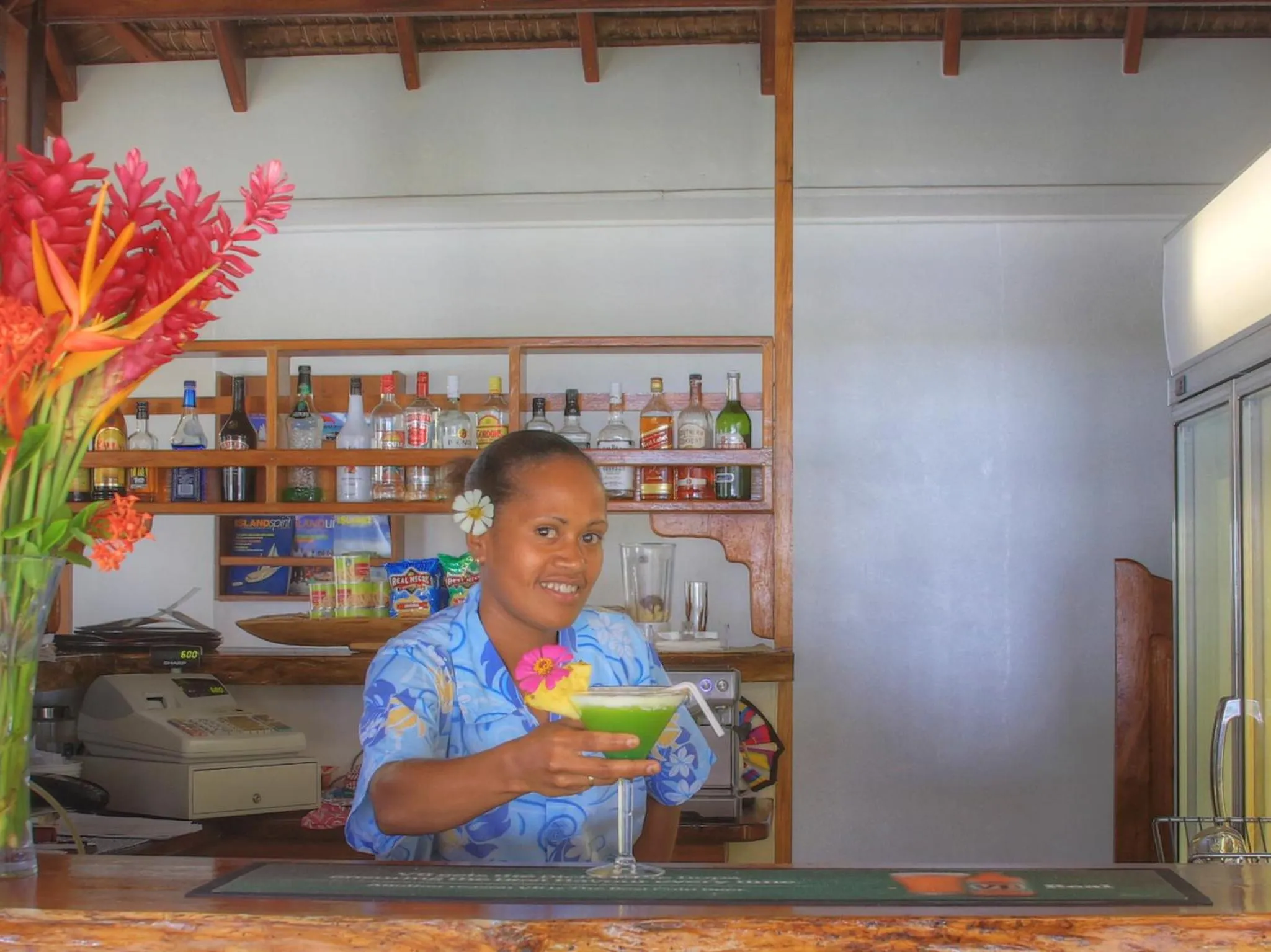 Lounge or bar in Beachfront Resort