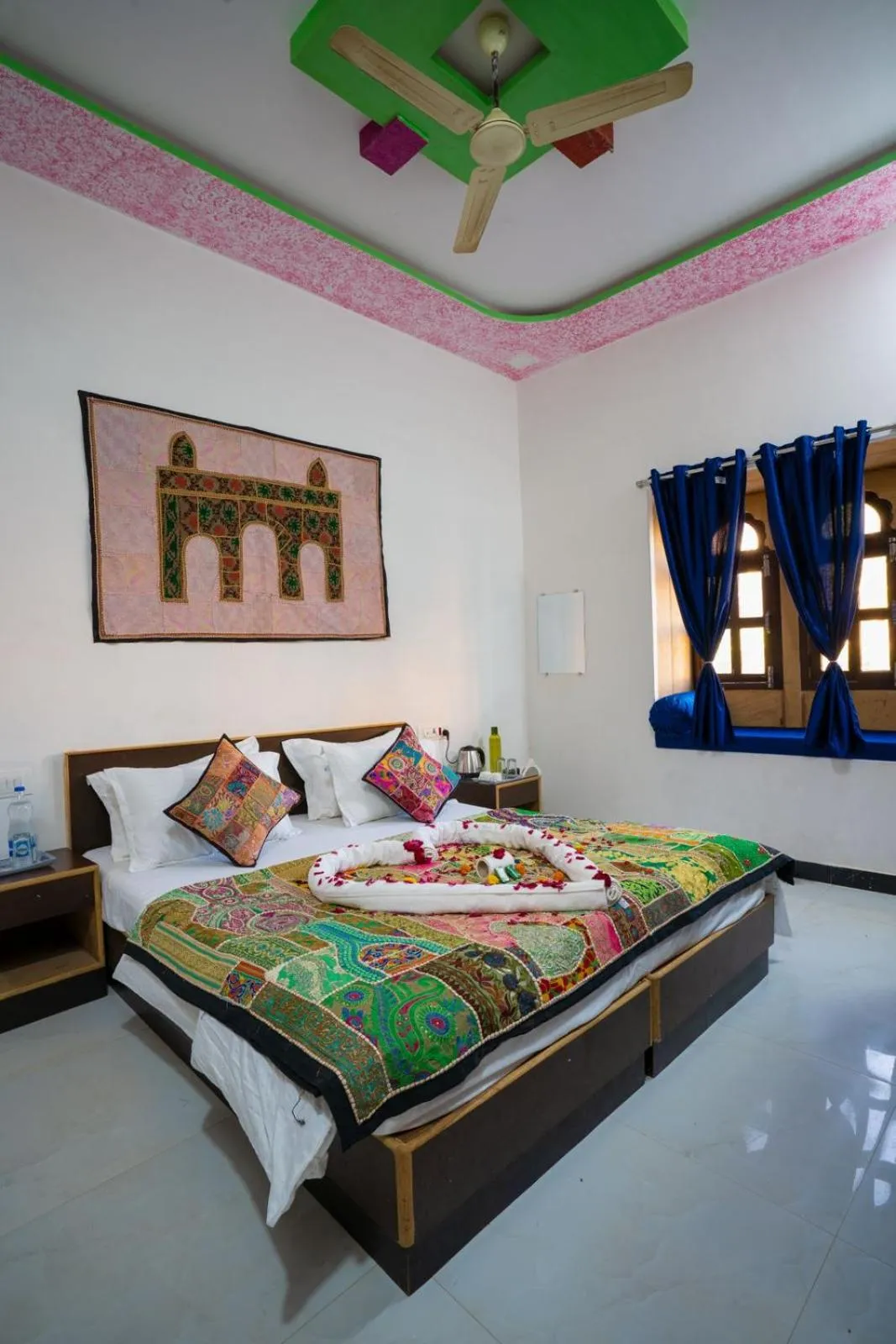 Bed in Hotel Tofu safari