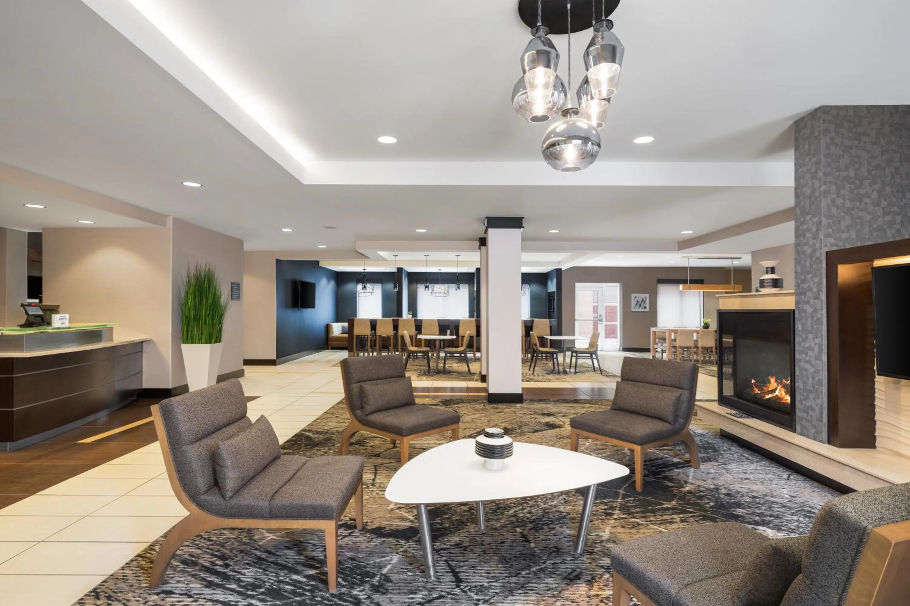 Lobby or reception in Residence Inn by Marriott Des Moines Downtown
