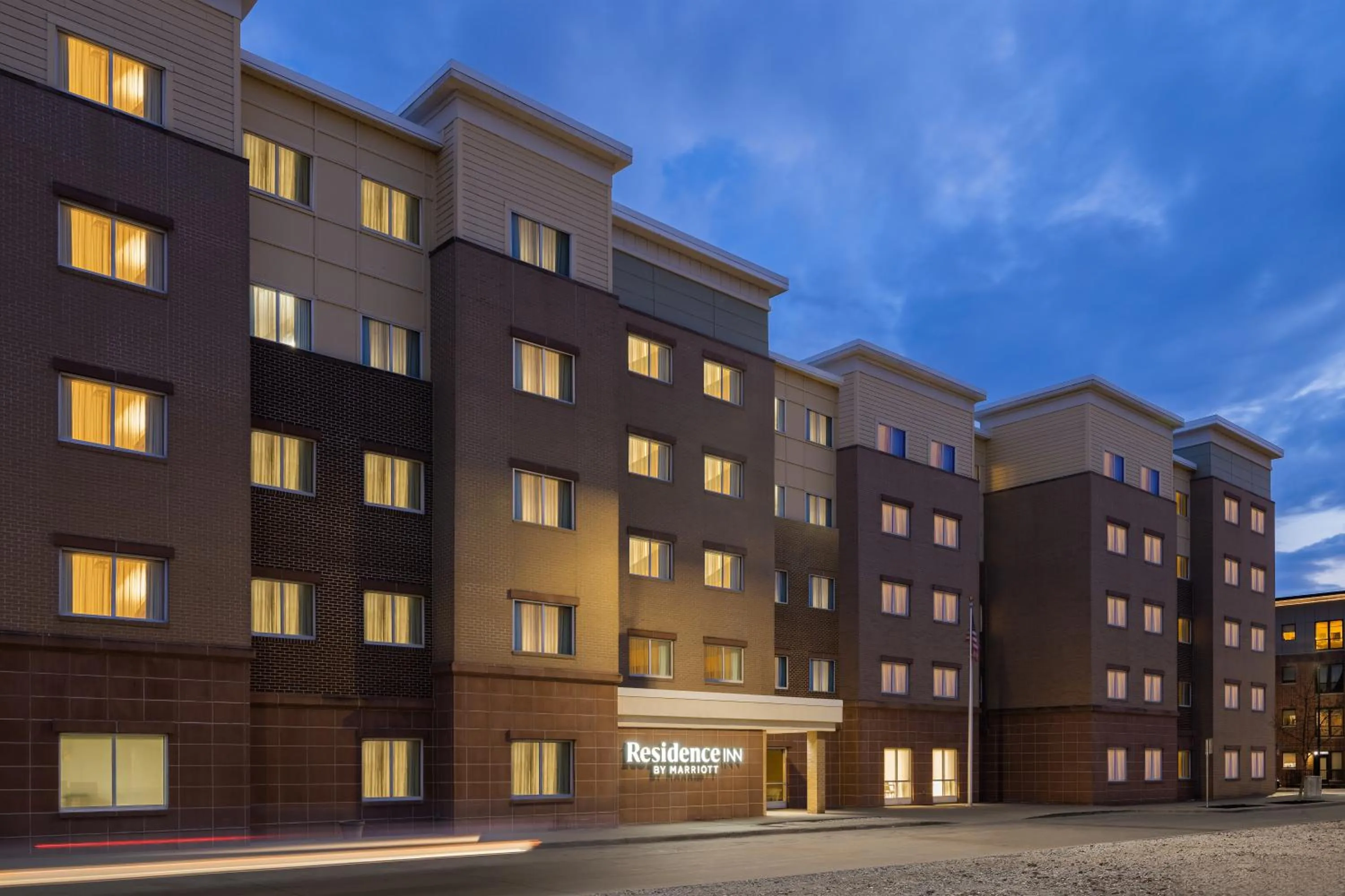 Property building in Residence Inn by Marriott Des Moines Downtown