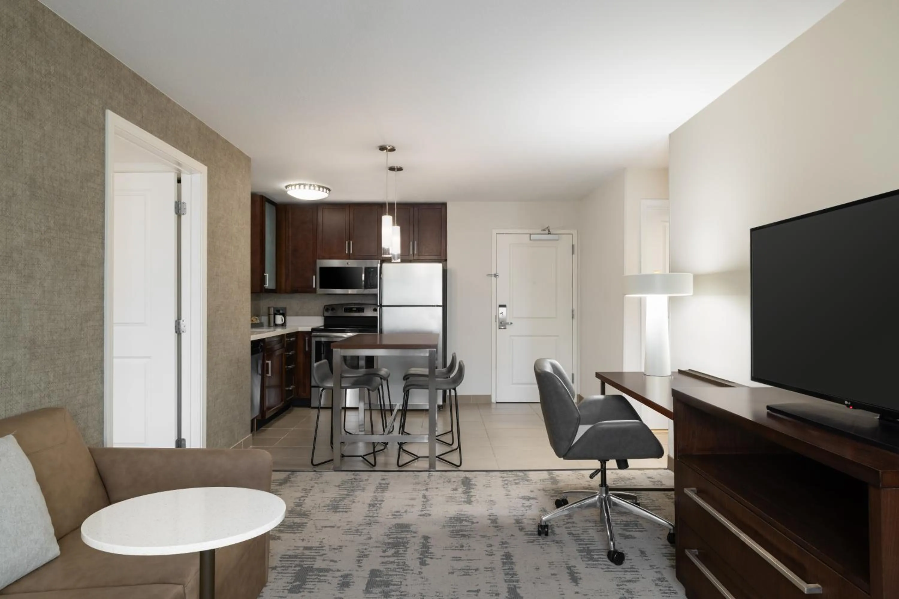 Kitchen or kitchenette in Residence Inn by Marriott Des Moines Downtown