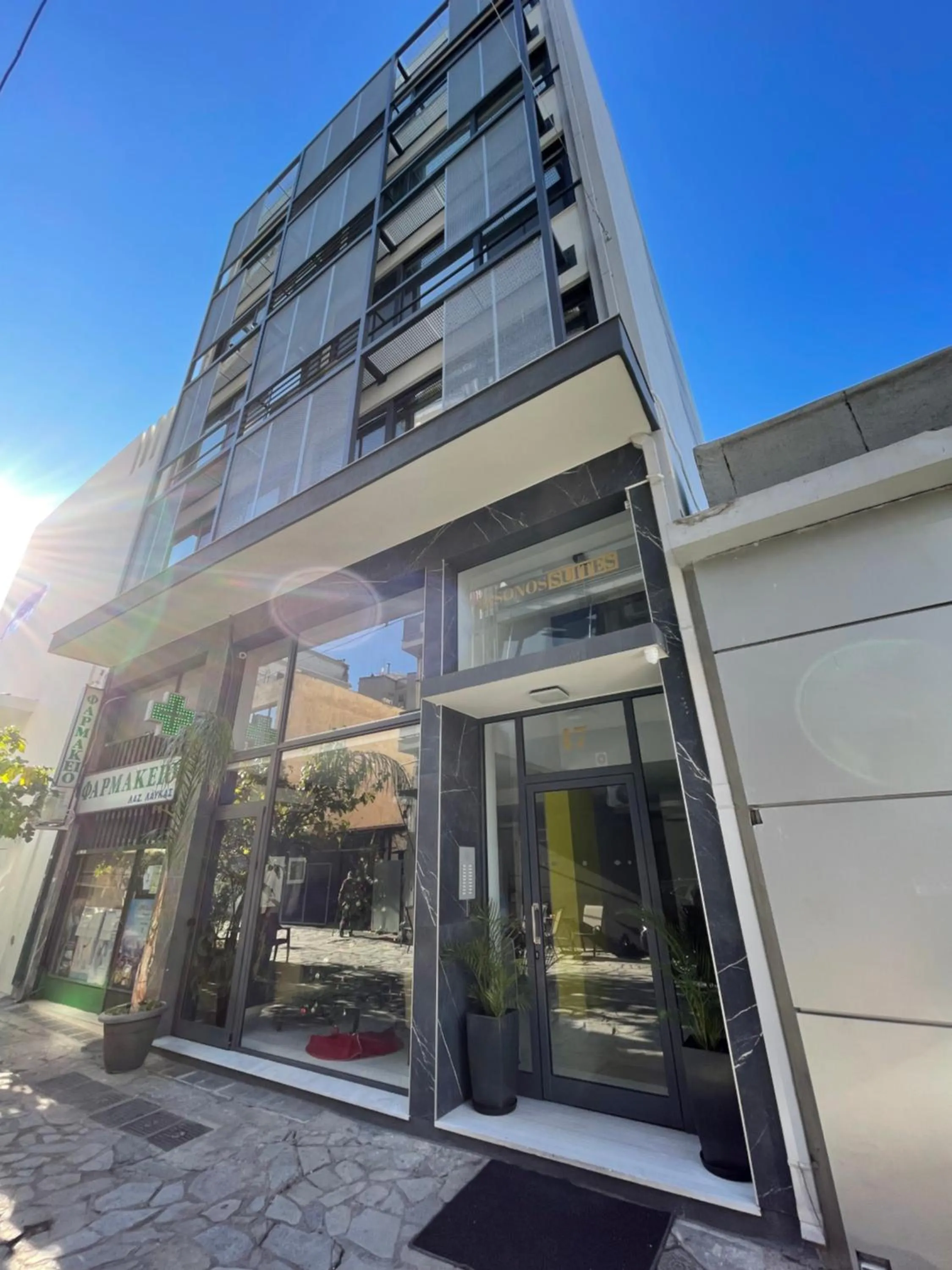 Property building in Iasonos Suites Athens