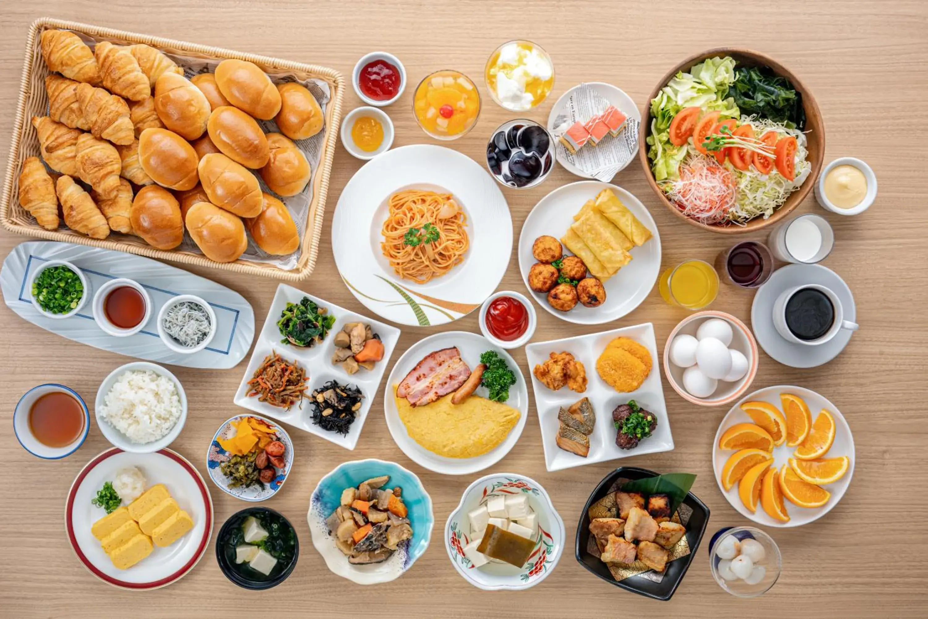 Breakfast in Yumoto Kanko Hotel Saikyo Breakfast in Yumoto Kanko Hotel Saikyo