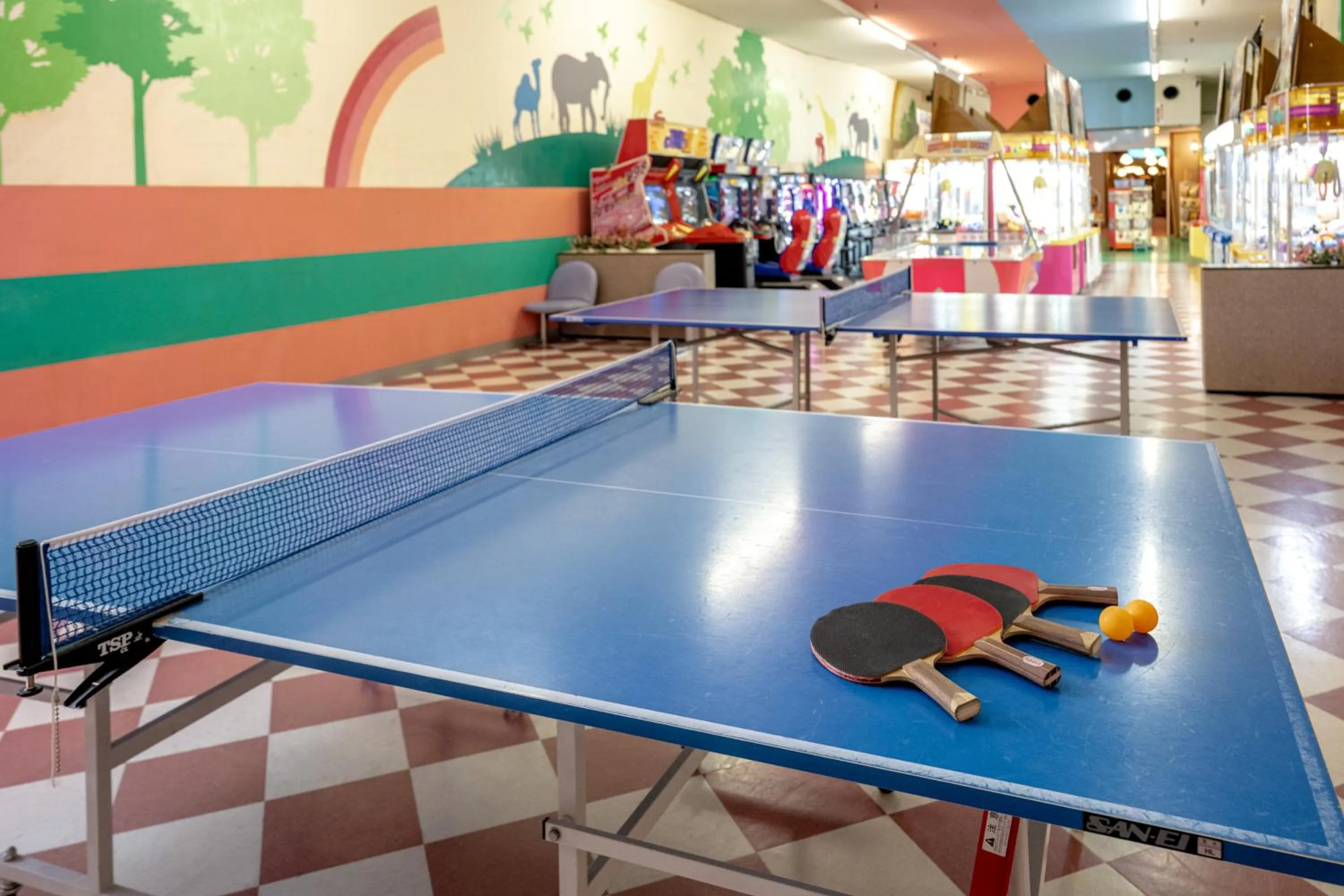 Table tennis in Yumoto Kanko Hotel Saikyo