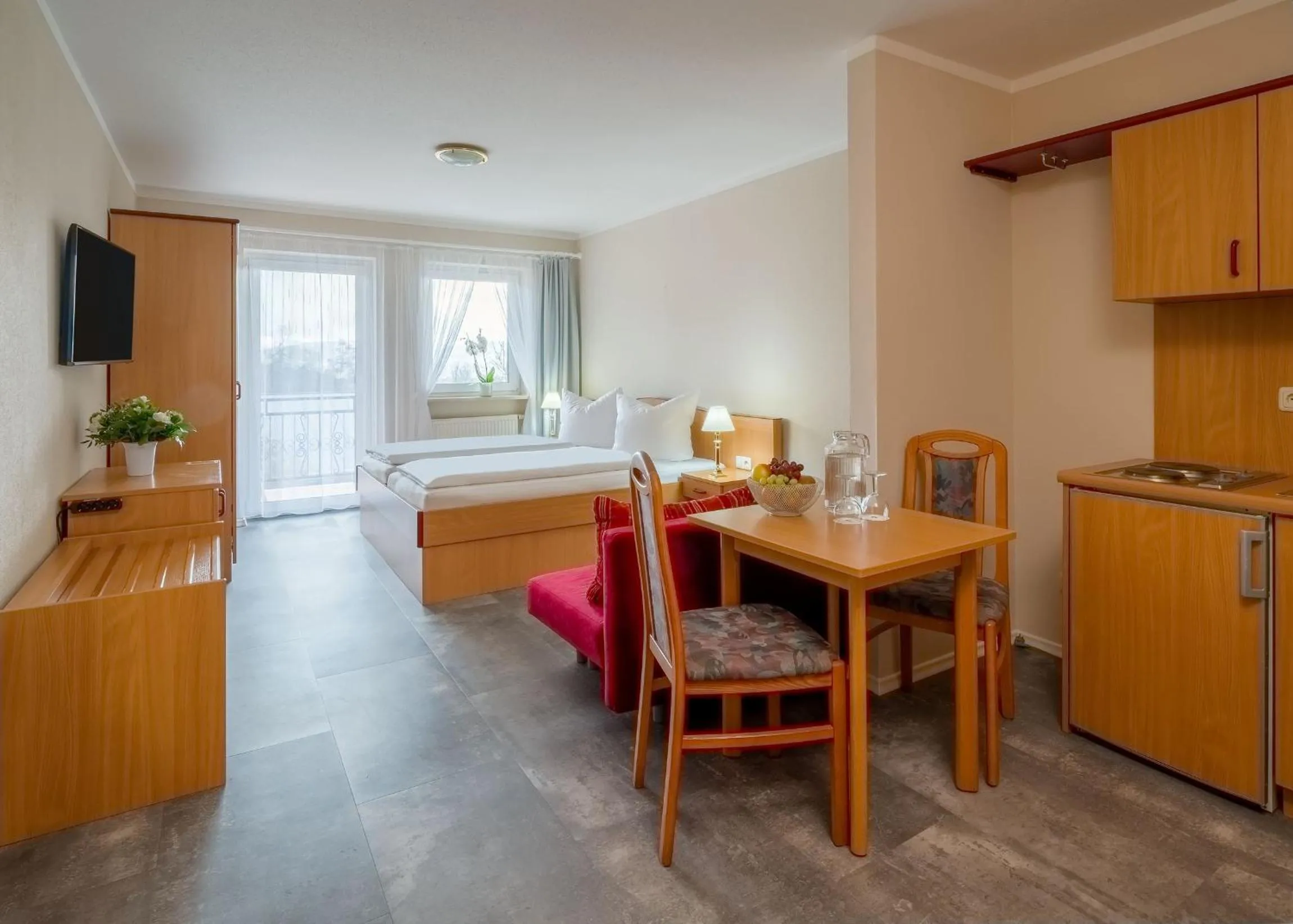 Kitchen or kitchenette in Hotel Riesberghof