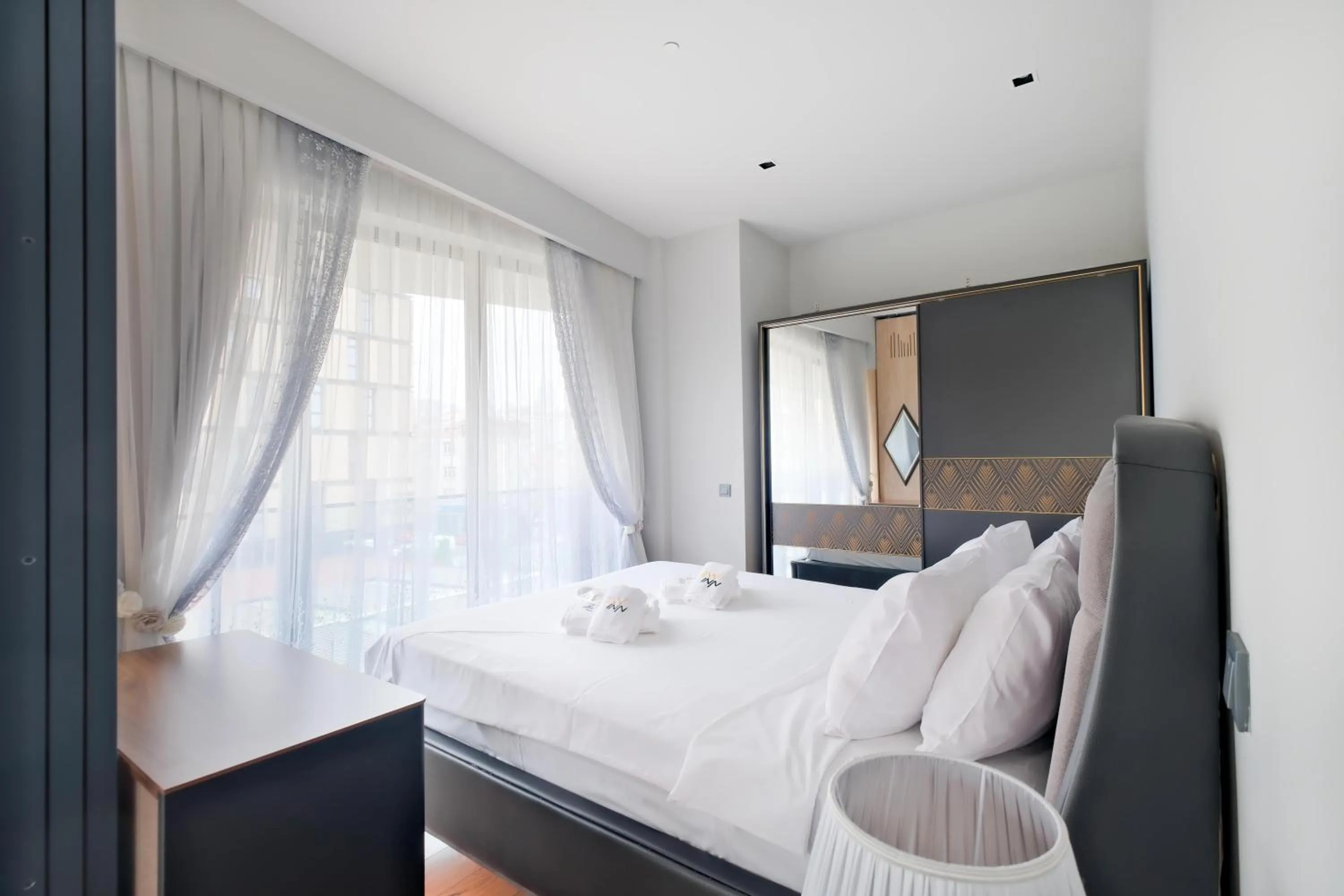 Bedroom, Bed in Benesta Residence by NewInn