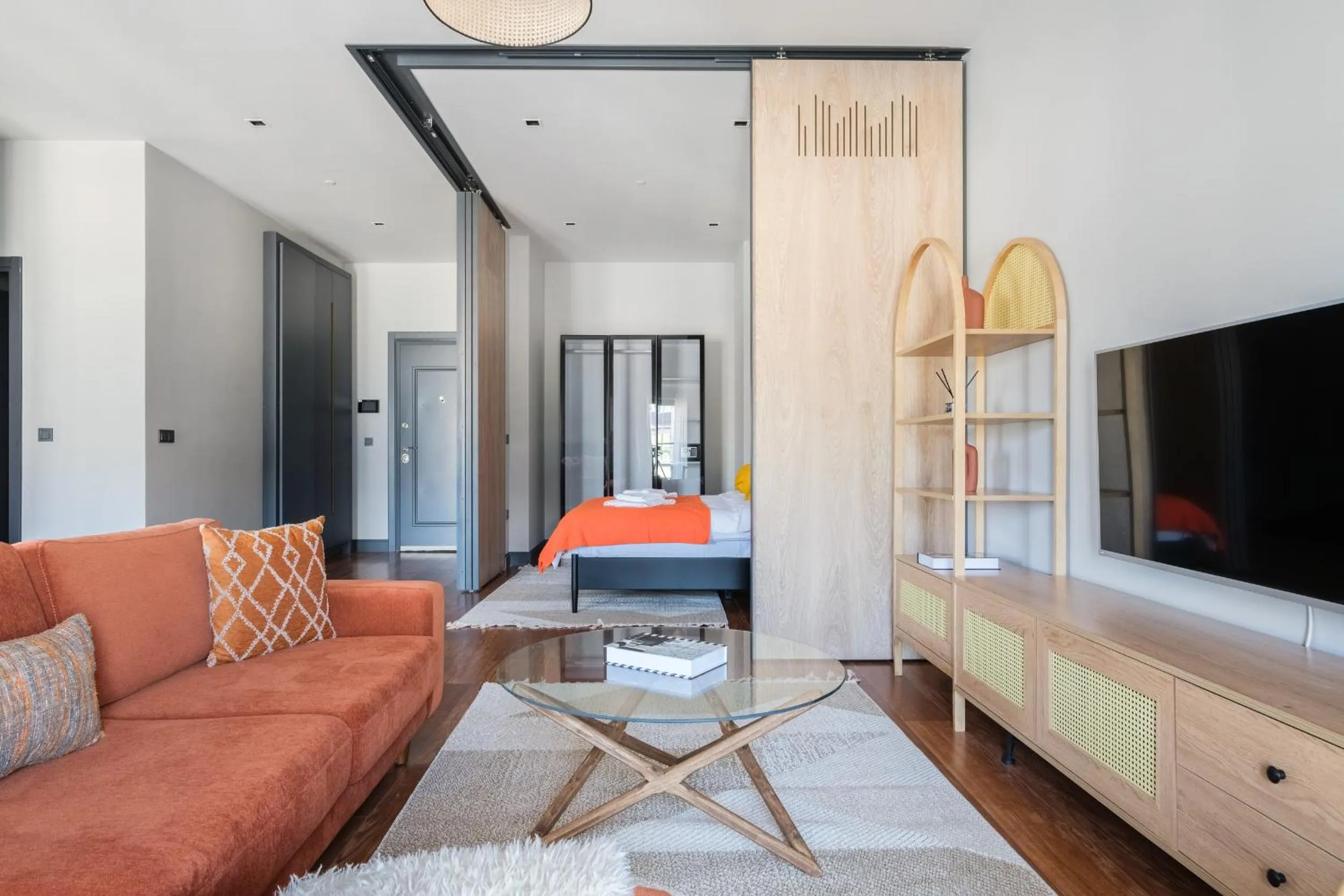 Communal lounge/ TV room in Benesta Residence by NewInn