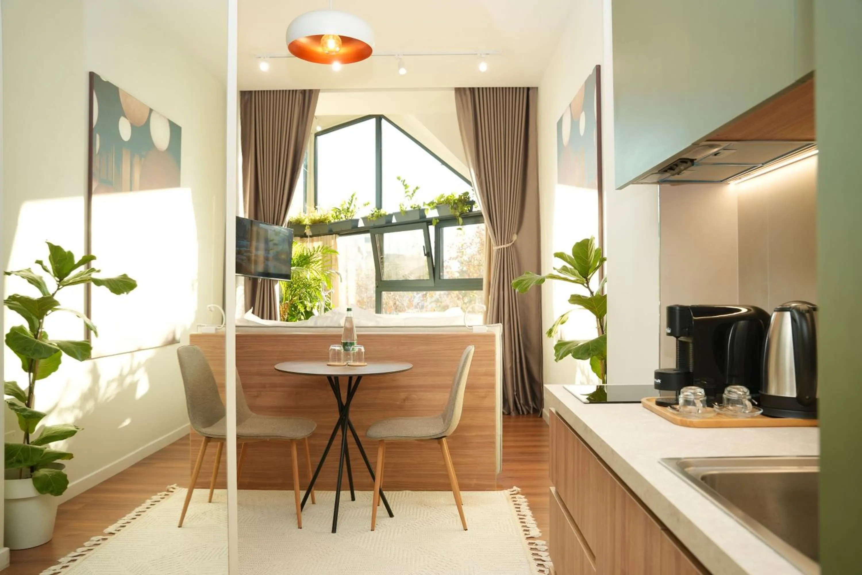 Coffee/tea facilities in Retreat Apartments