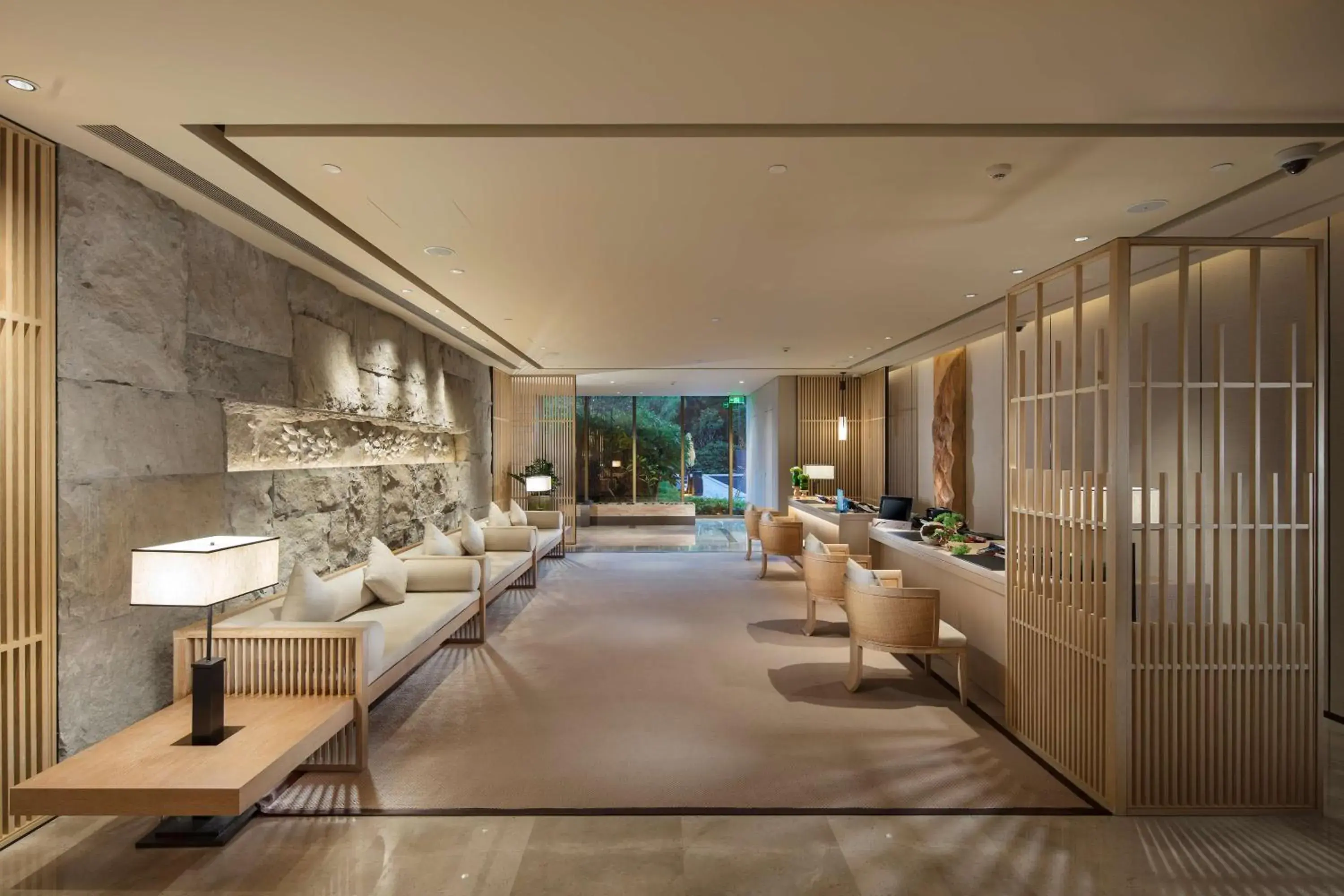 Lobby or reception in Hilton Shenzhen Shekou Nanhai Lobby or reception in Hilton Shenzhen Shekou Nanhai