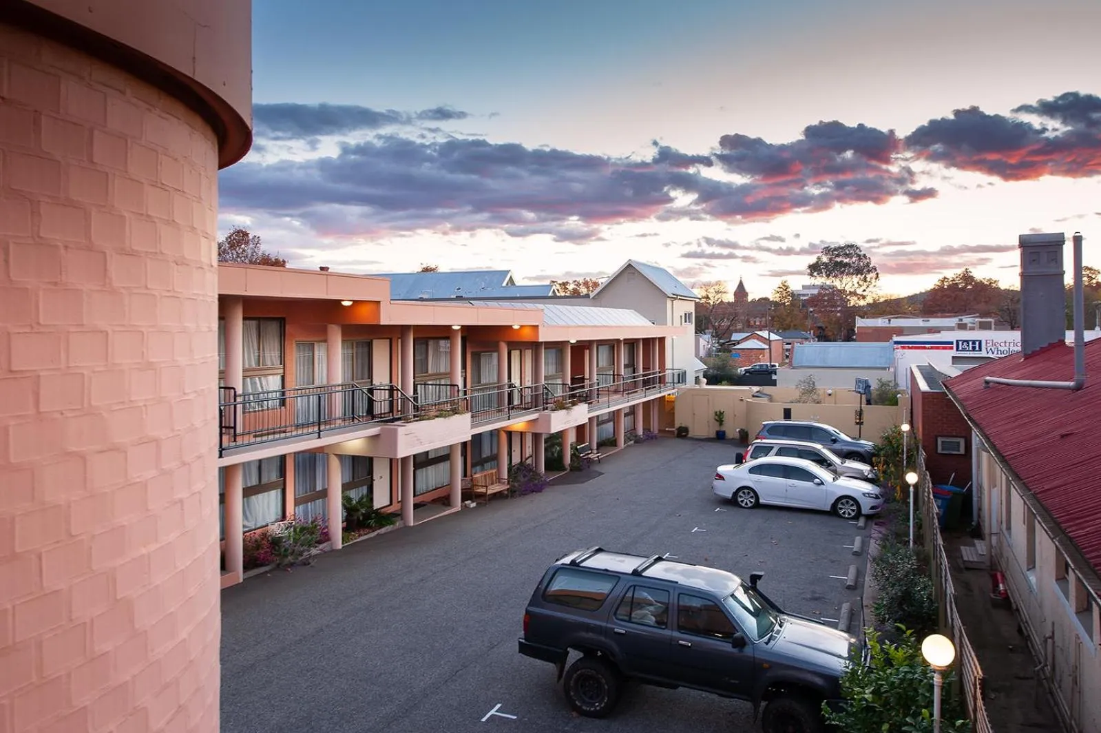 Bird's eye view in Albury Winsor Park Motor Inn