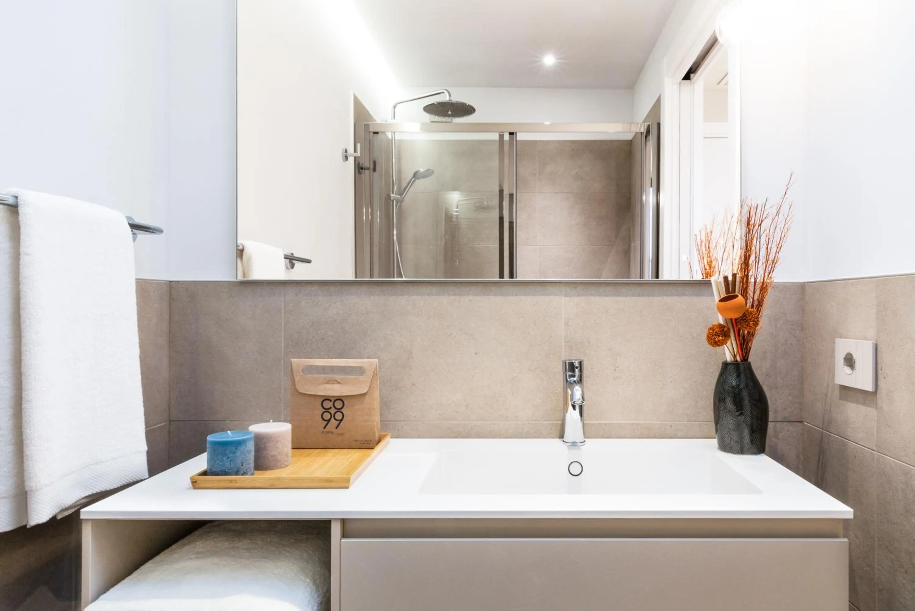 Shower in CO99 Art Building Residence