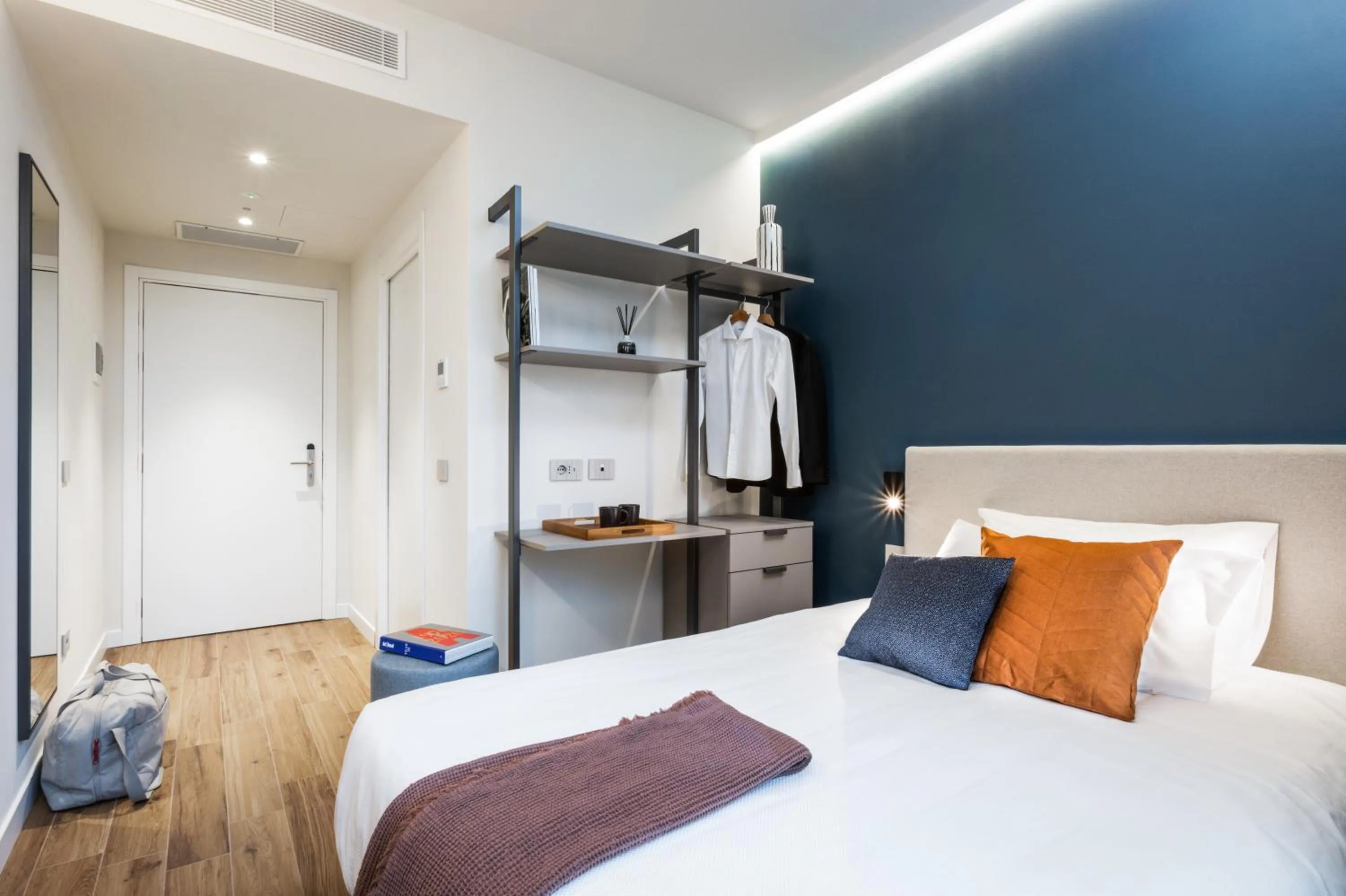 Bed in CO99 Art Building Residence
