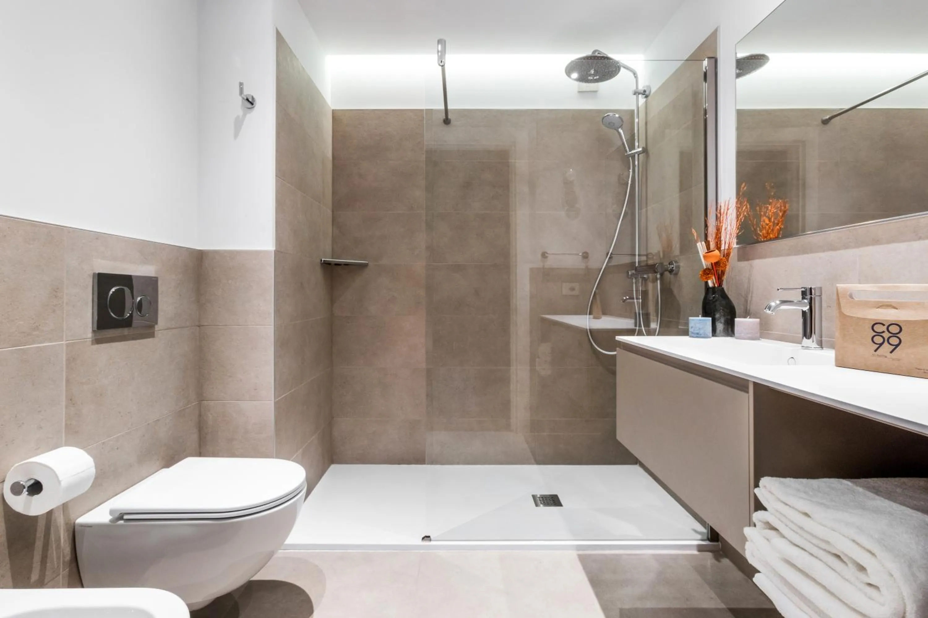 Toilet in CO99 Art Building Residence