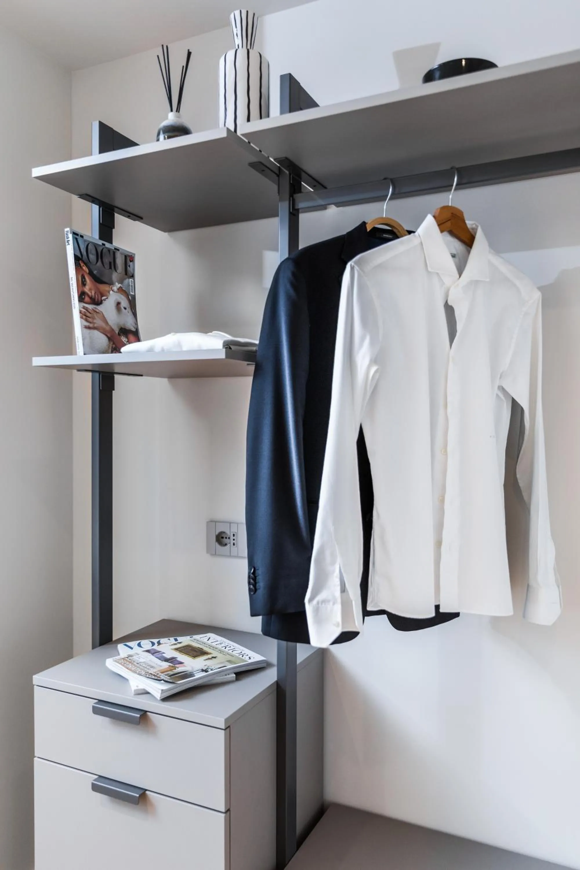 wardrobe in CO99 Art Building Residence