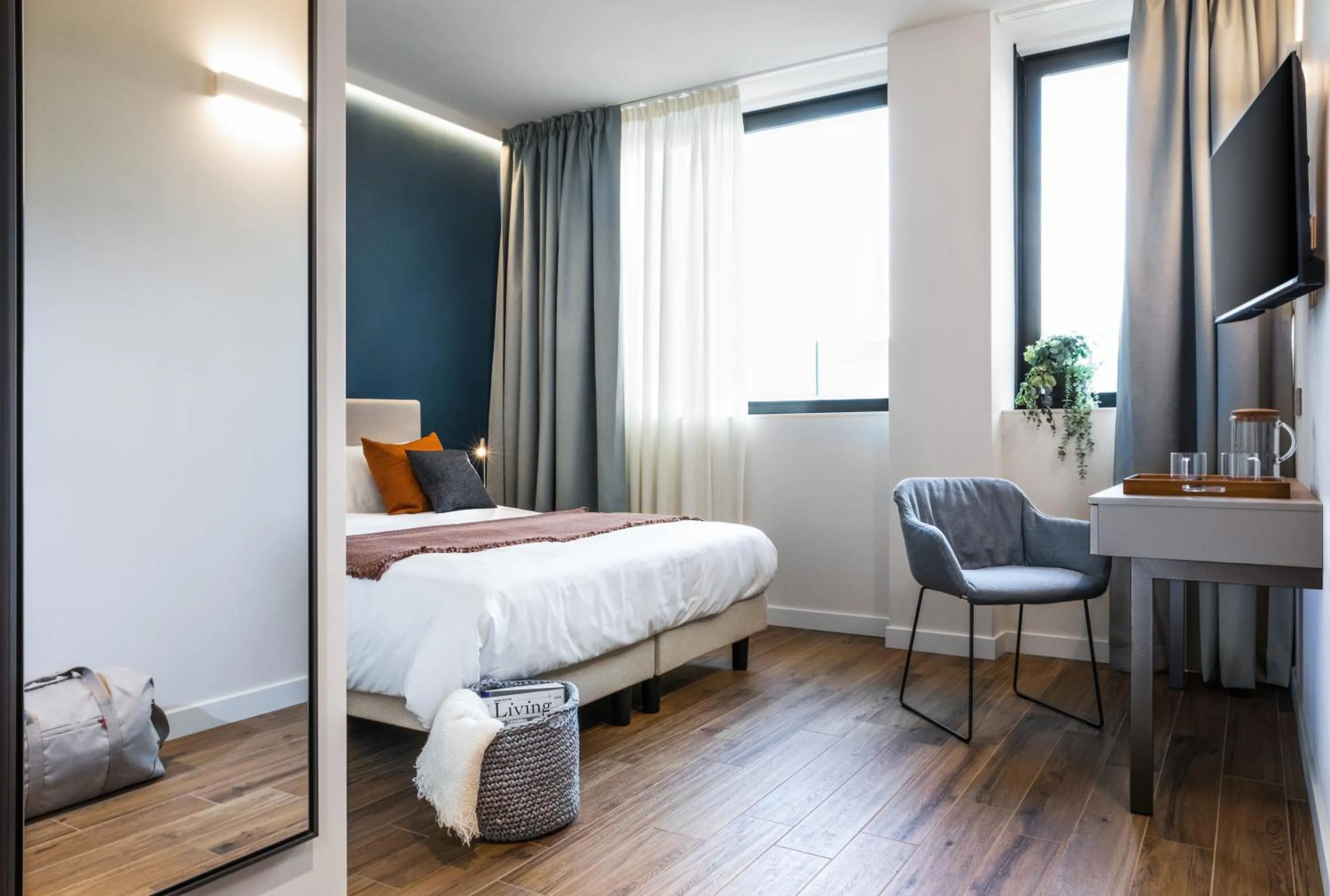 Bed in CO99 Art Building Residence
