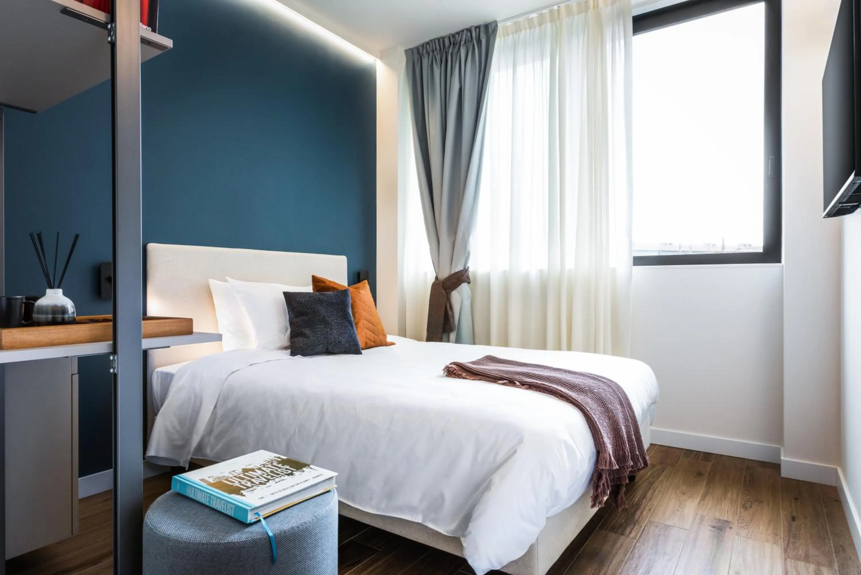 Bed in CO99 Art Building Residence