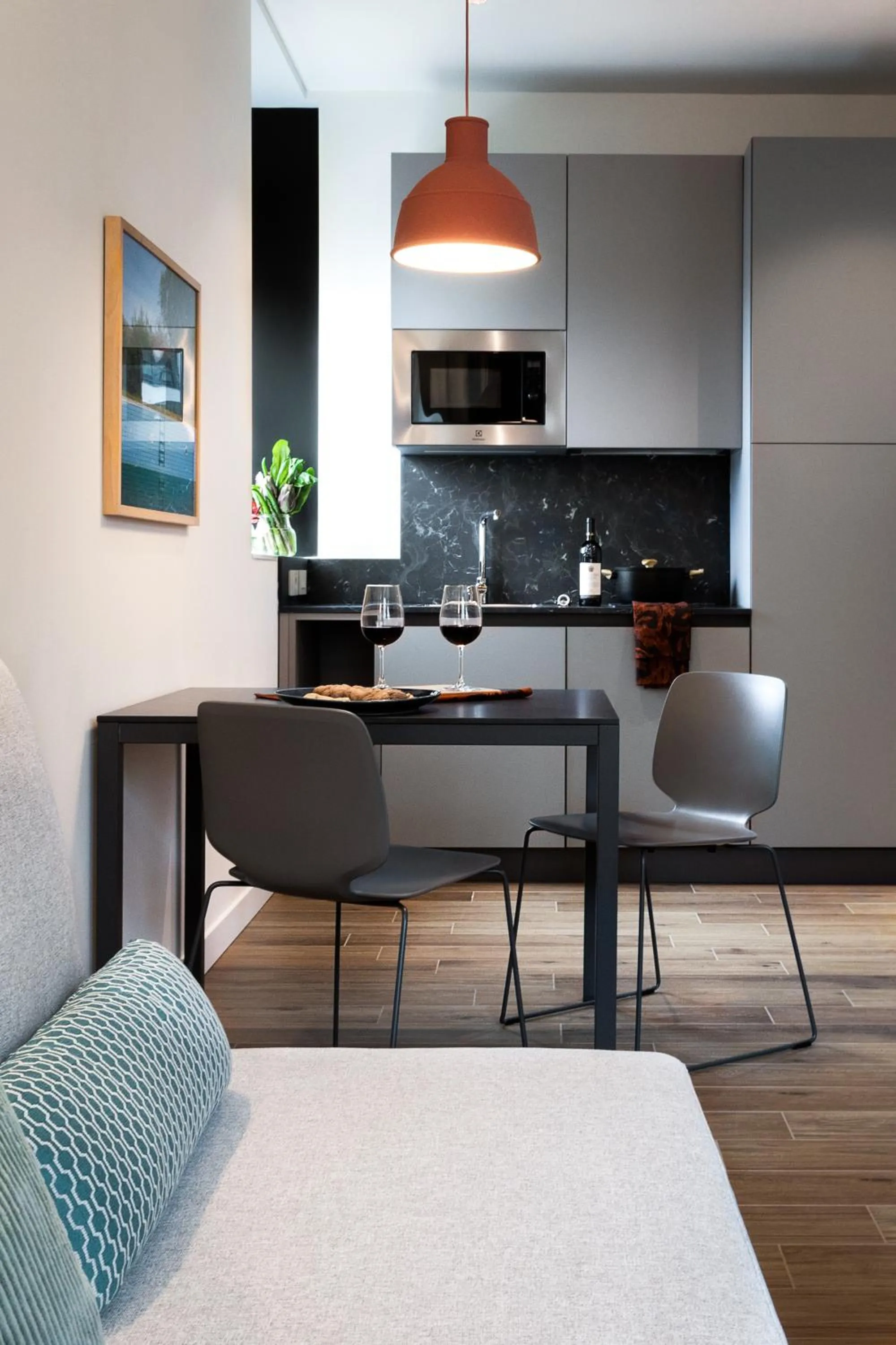 Kitchen or kitchenette in CO99 Art Building Residence