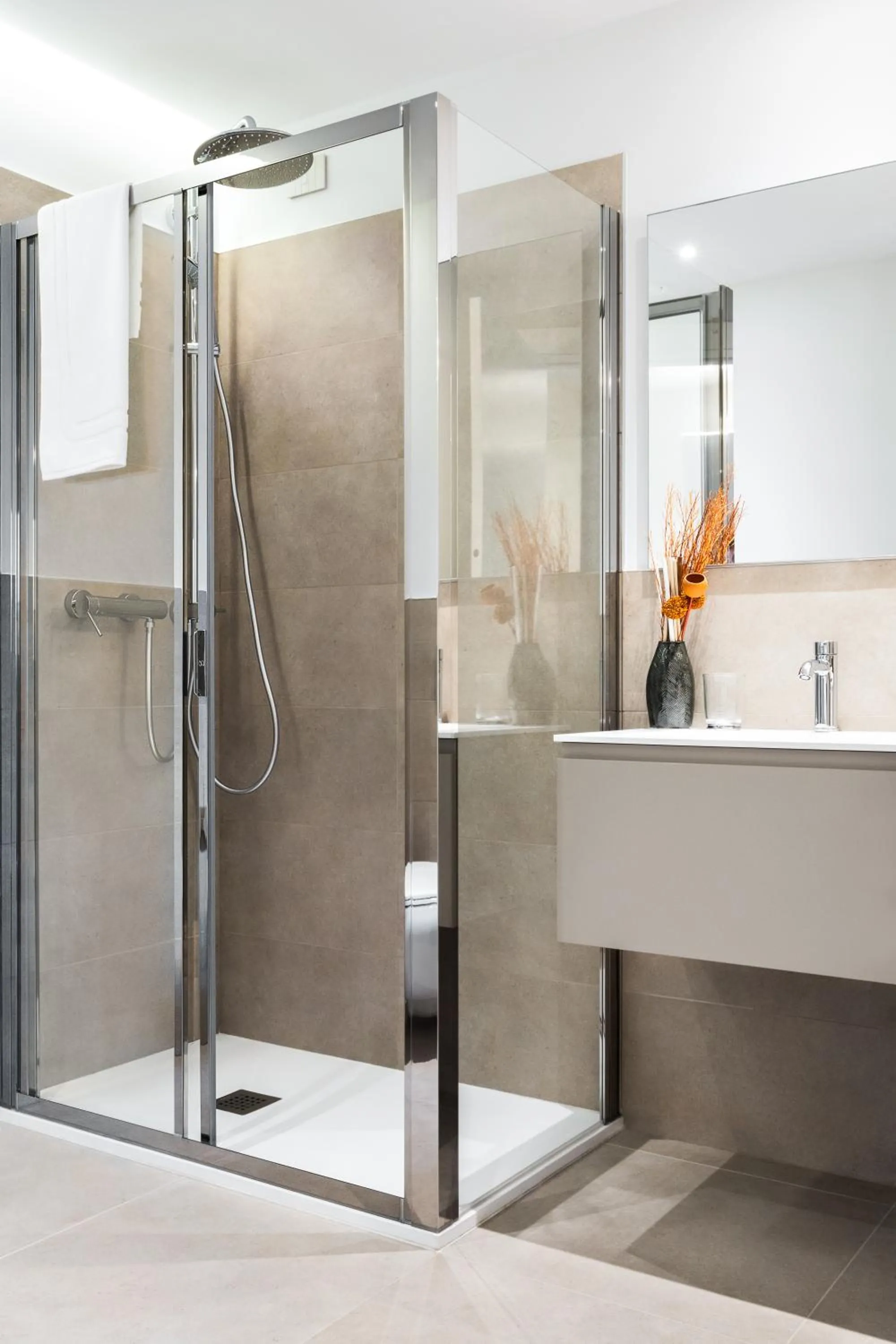 Bathroom in CO99 Art Building Residence