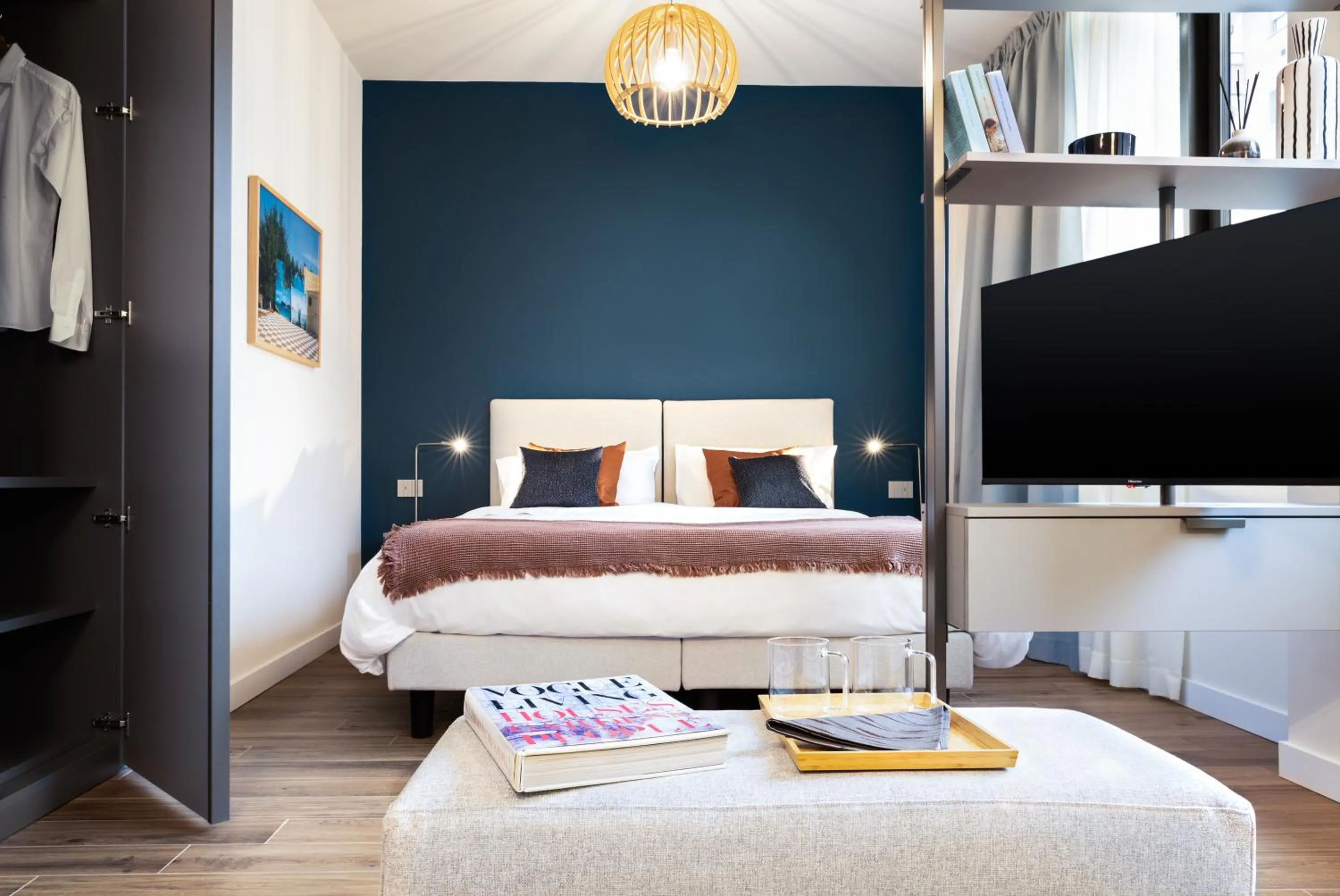 Bed in CO99 Art Building Residence