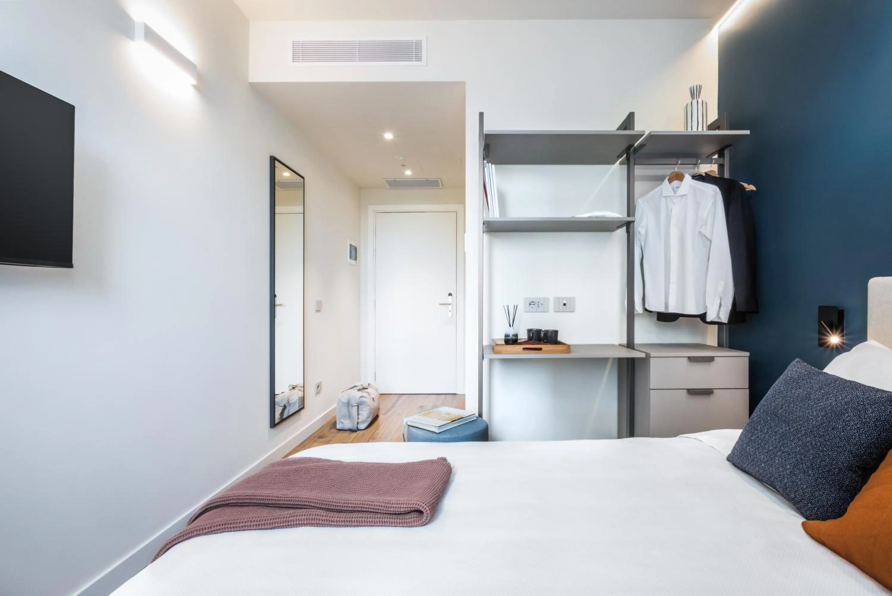 Bed in CO99 Art Building Residence