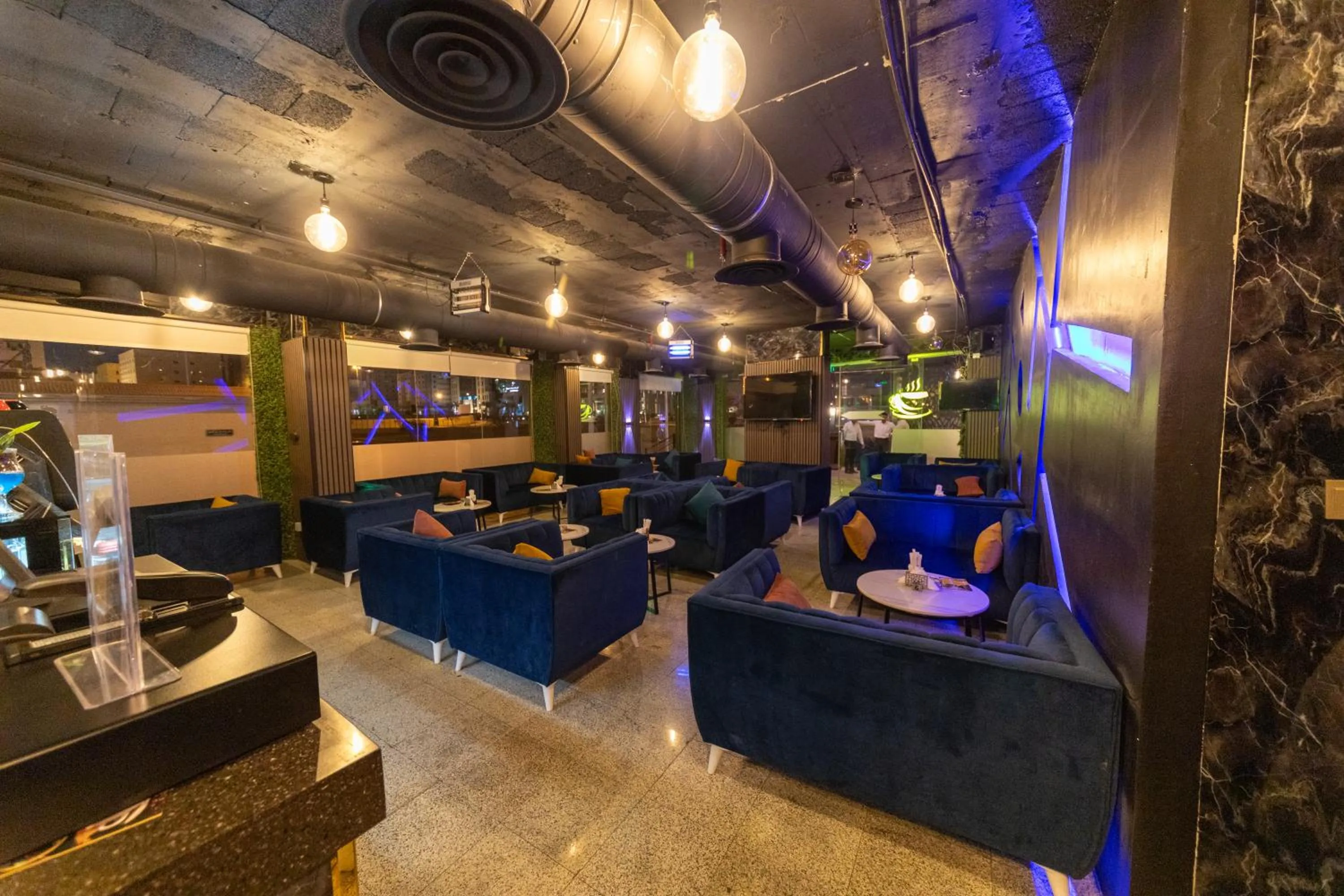 Lounge or bar in Burj Al Hayat Hotel Suites - Al Olaya